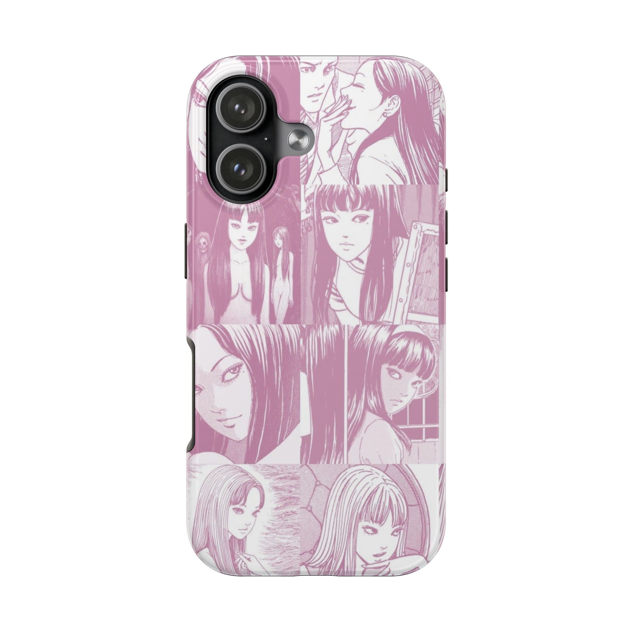 Cute Pink Anime Girl Comic BookPhone Case  - Tough Impact-Resistant Cases