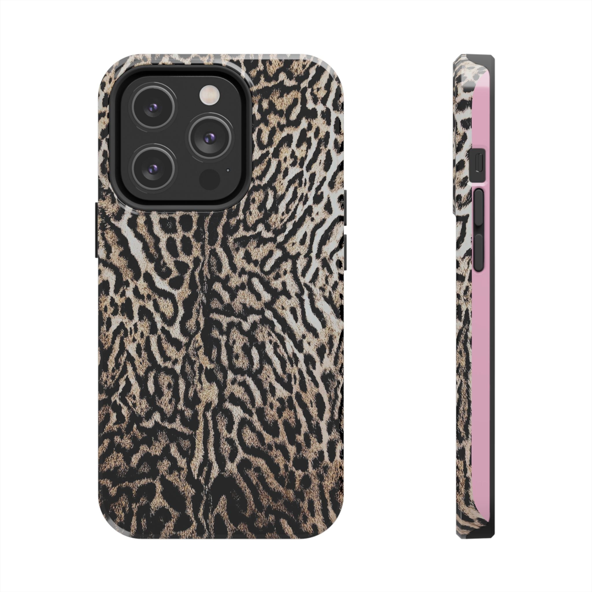 Classic Leopard Cheetah Photo Print Phone Case  - Tough Impact-Resistant Case
