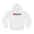 I Heart <3 Dogs (its people that annoy me) Unisex College Hoodie