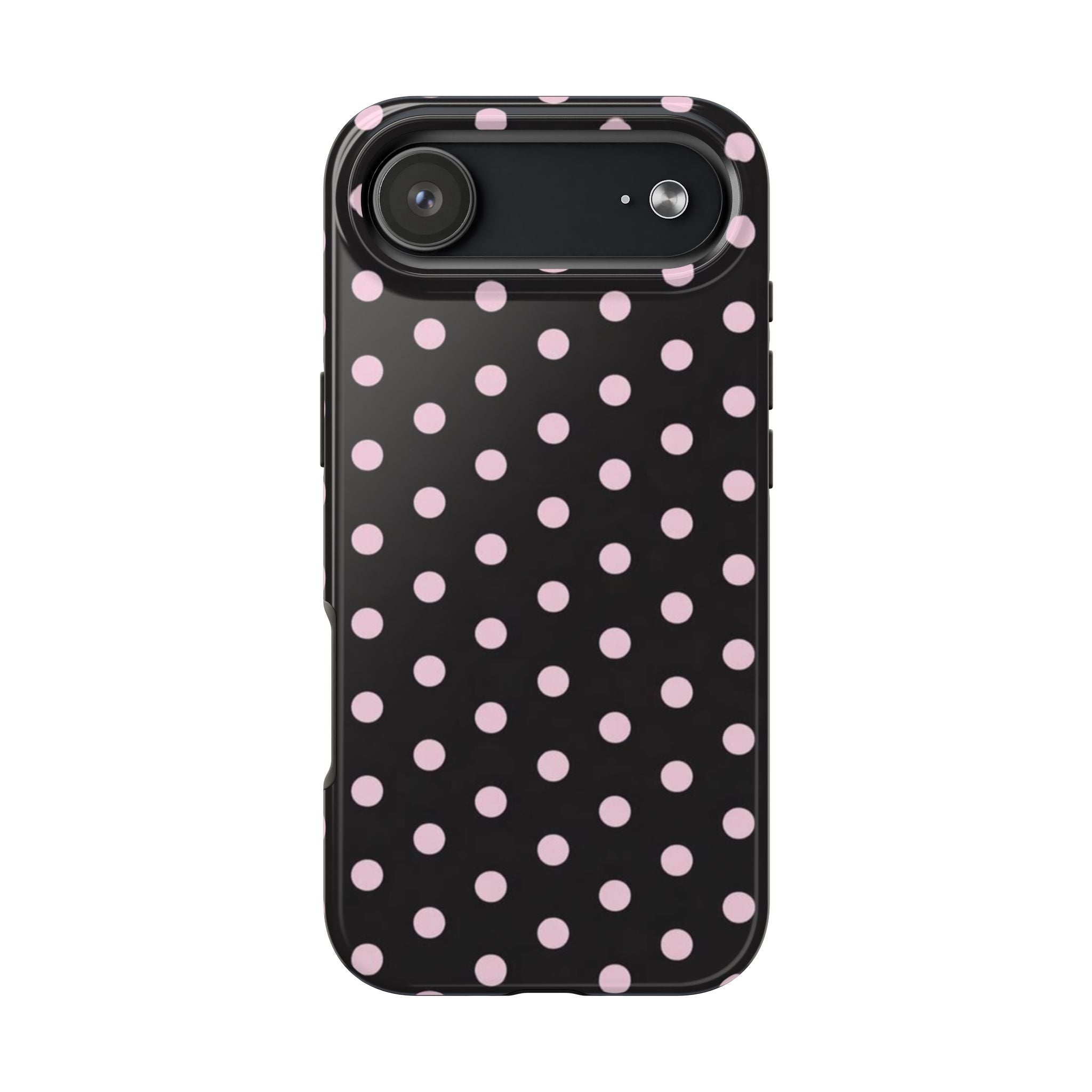 Black and Pink Spots Phone Case