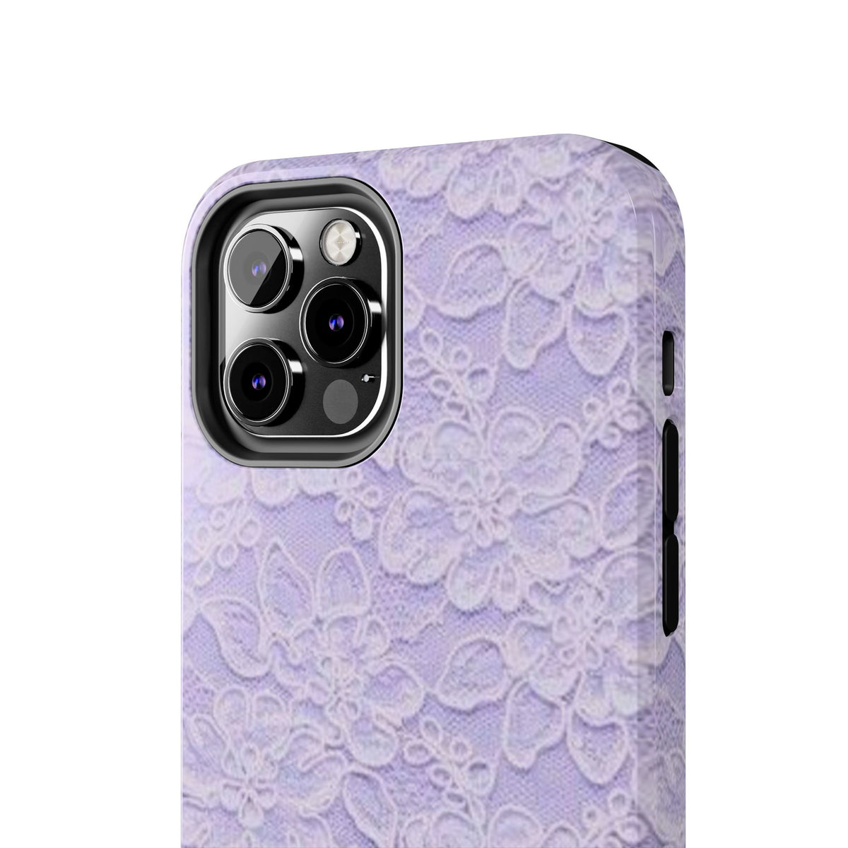 Purple Lace Cute Coquette Phone Case