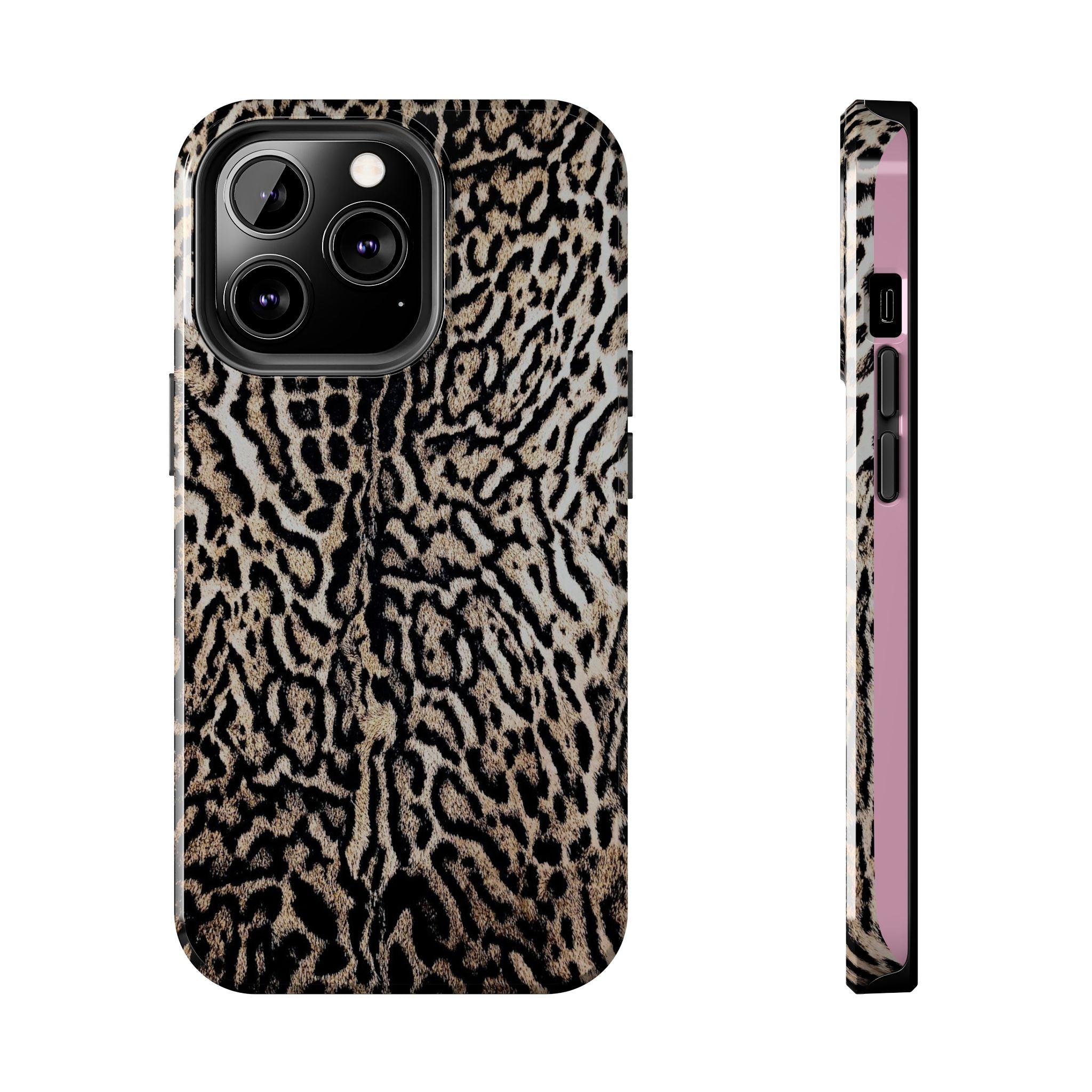 Classic Leopard Cheetah Photo Print Phone Case  - Tough Impact-Resistant Case