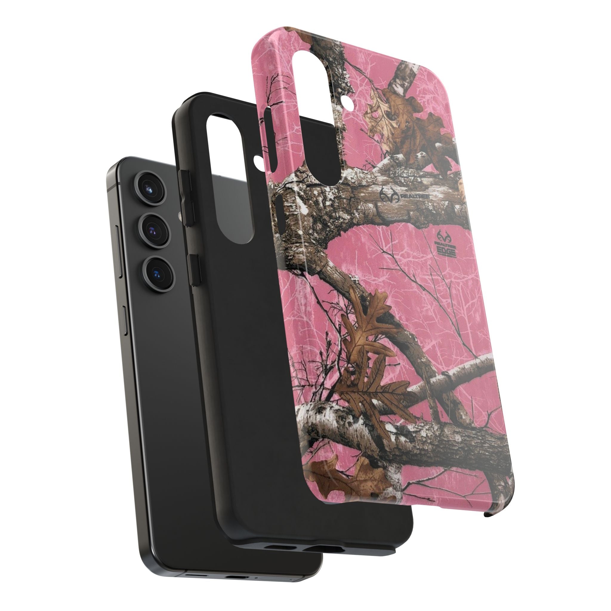 Pink Camo Real Tree Phone Case  - Tough Impact-Resistant Case