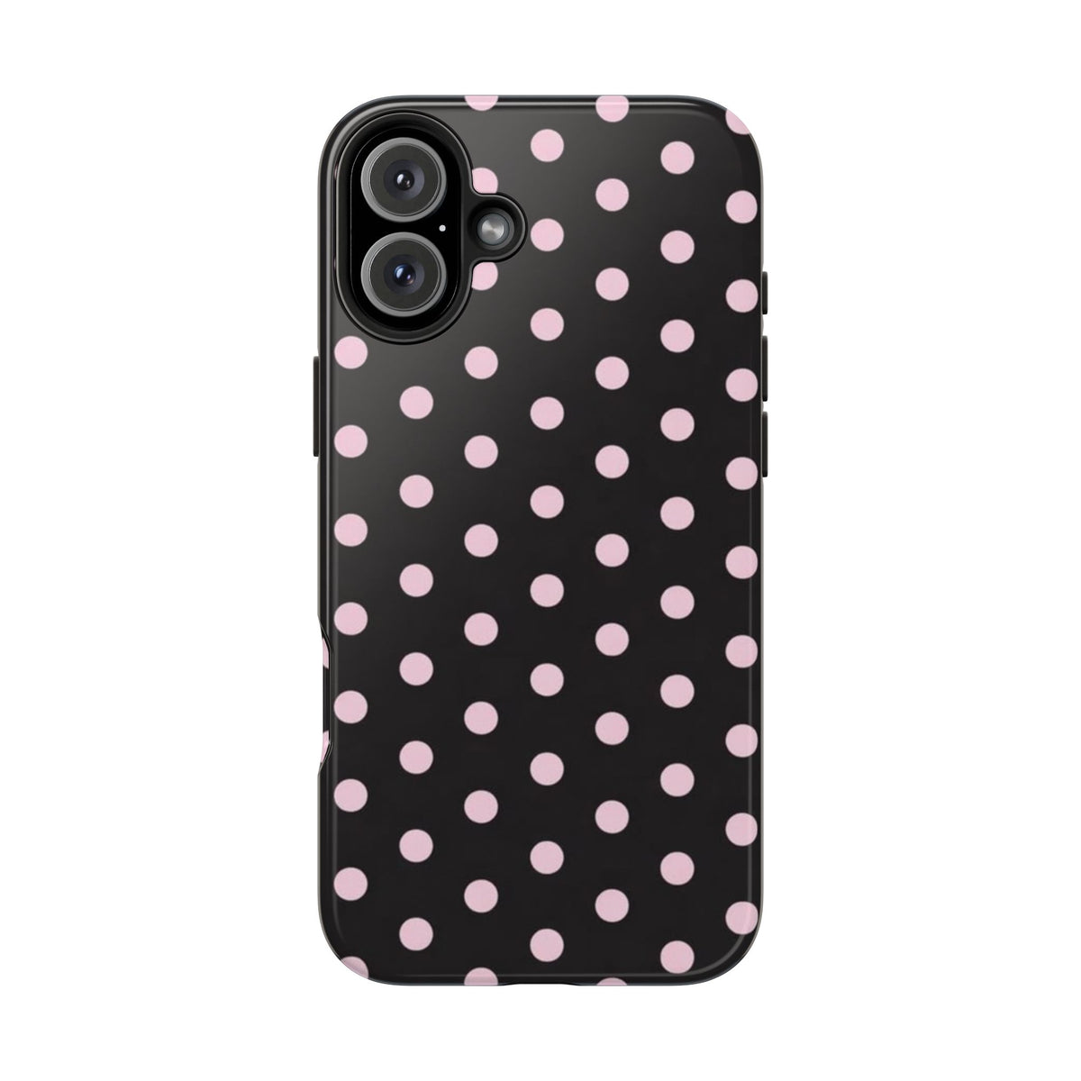 Black and Pink Spots Phone Case