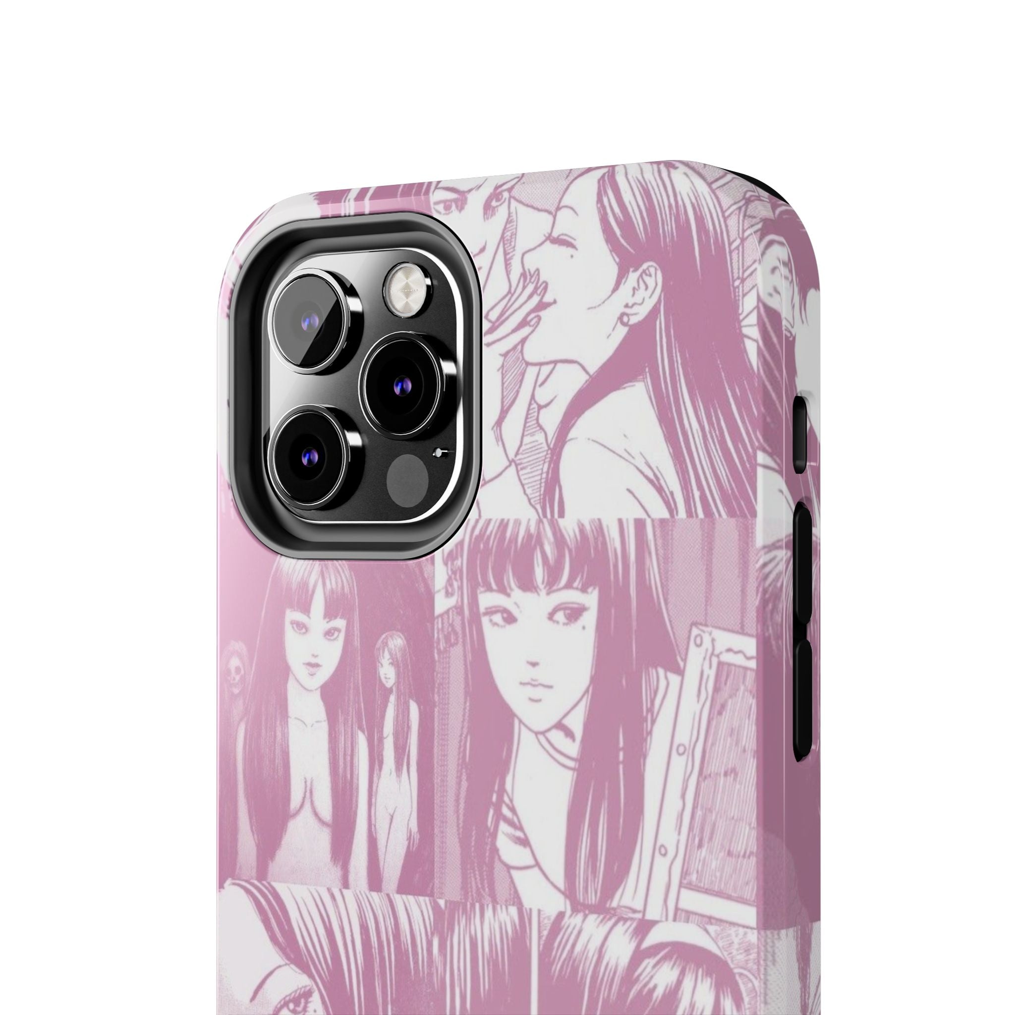 Cute Pink Anime Girl Comic BookPhone Case  - Tough Impact-Resistant Cases