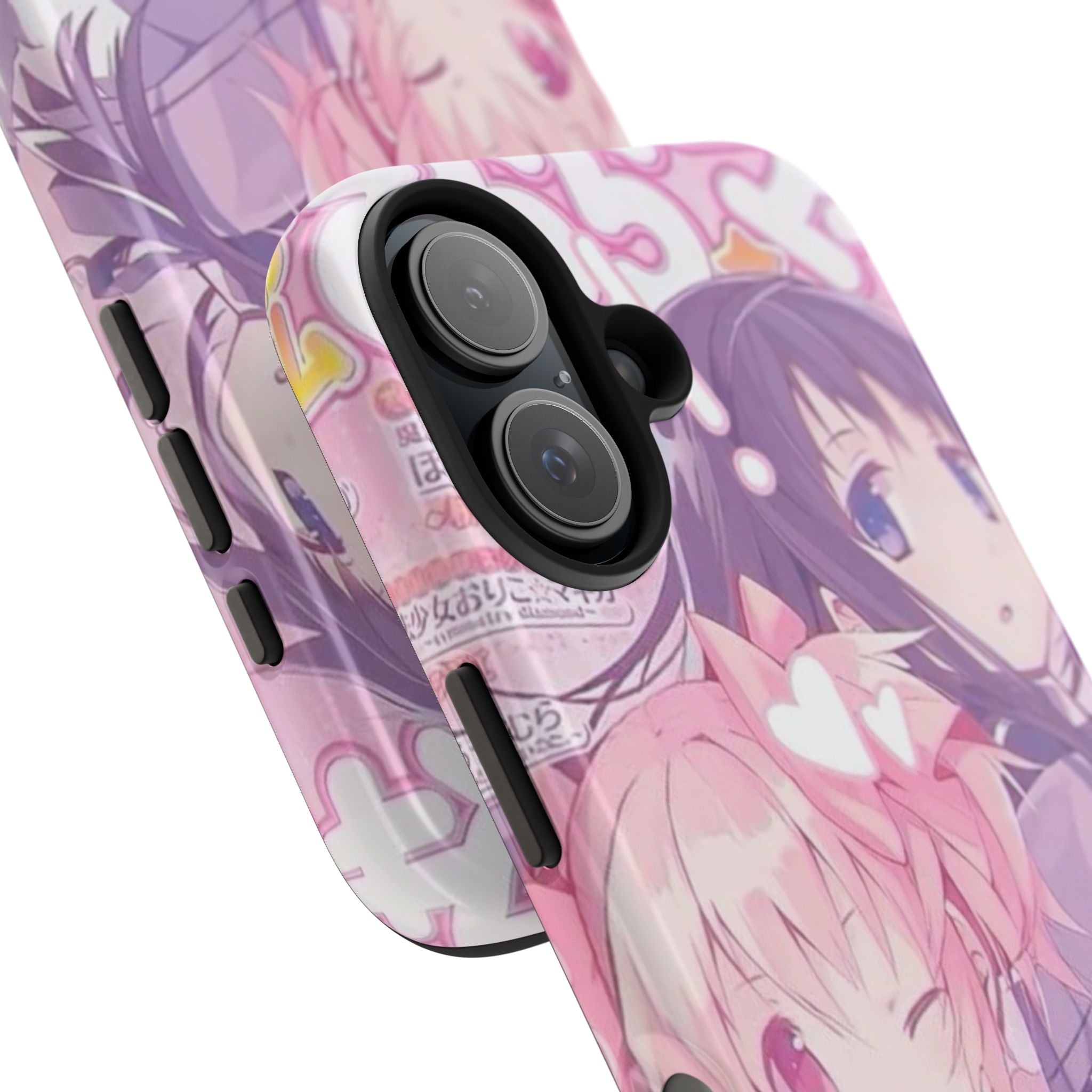 Cute Pink and Purple Anime Phone Case