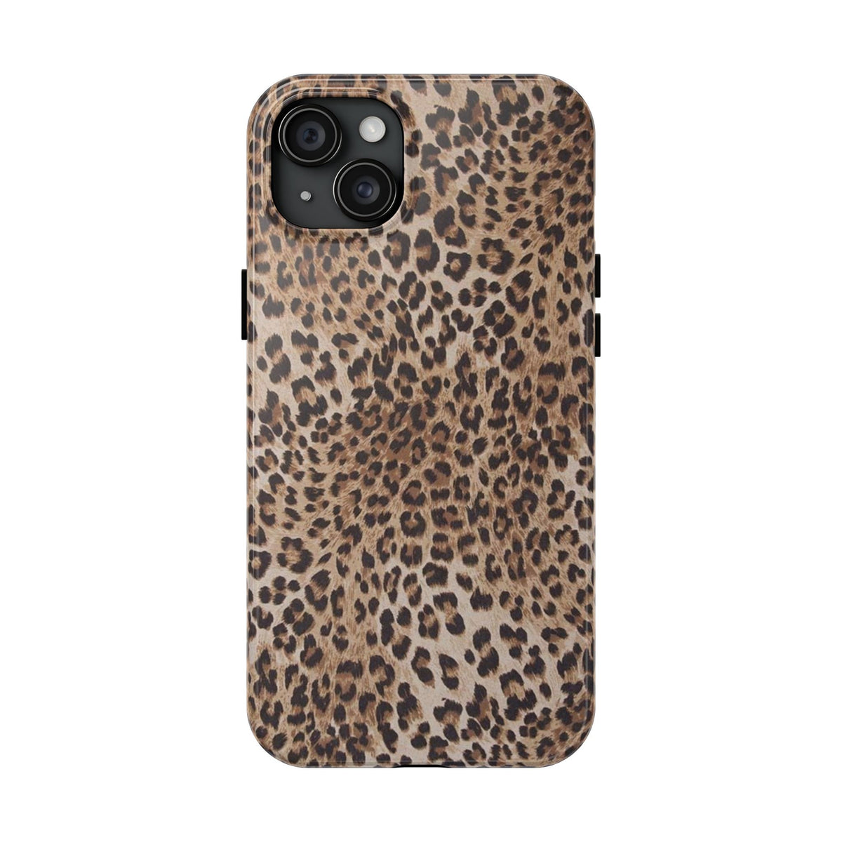 Small Graphic Cheetah Print Phone Case