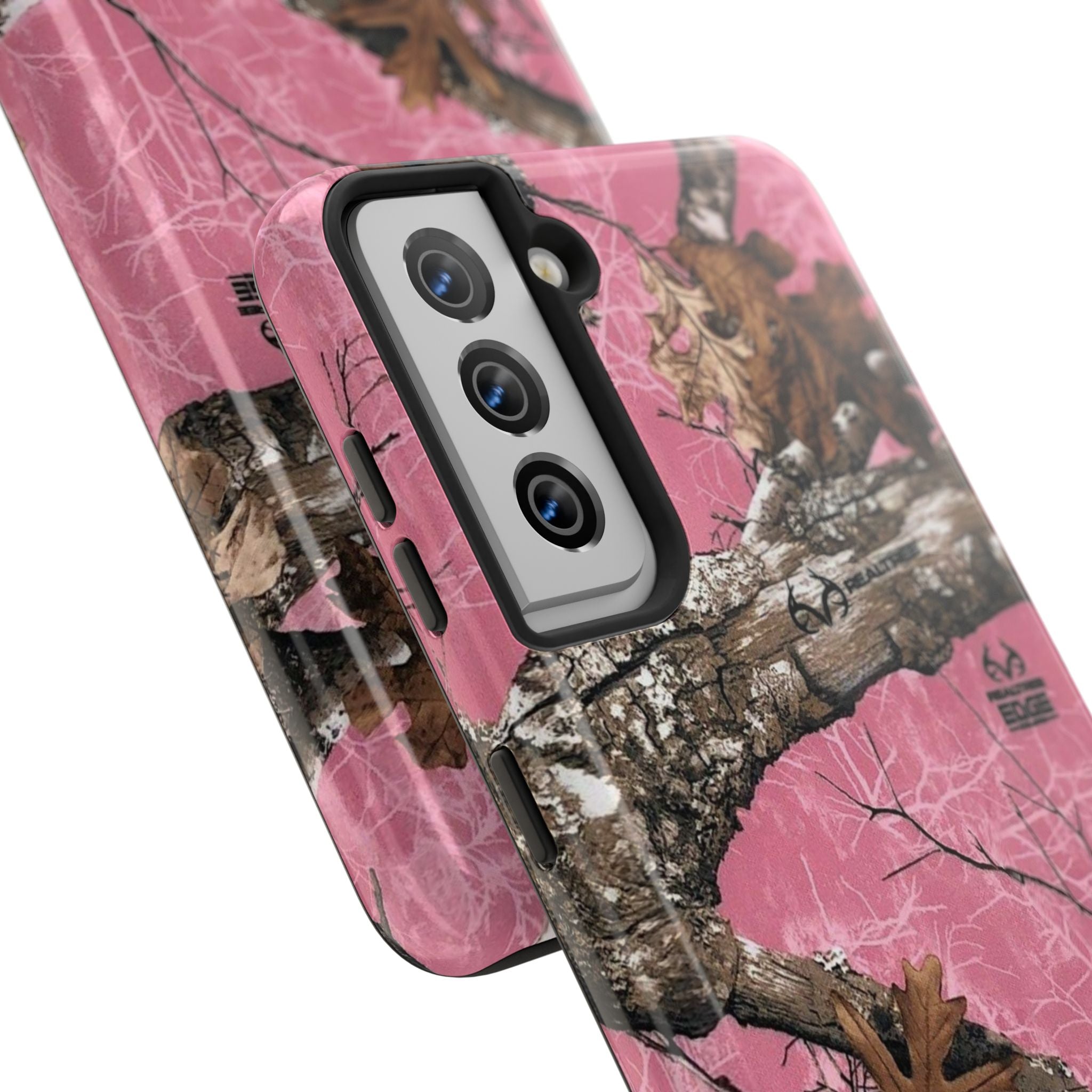 Pink Camo Real Tree Phone Case  - Tough Impact-Resistant Case