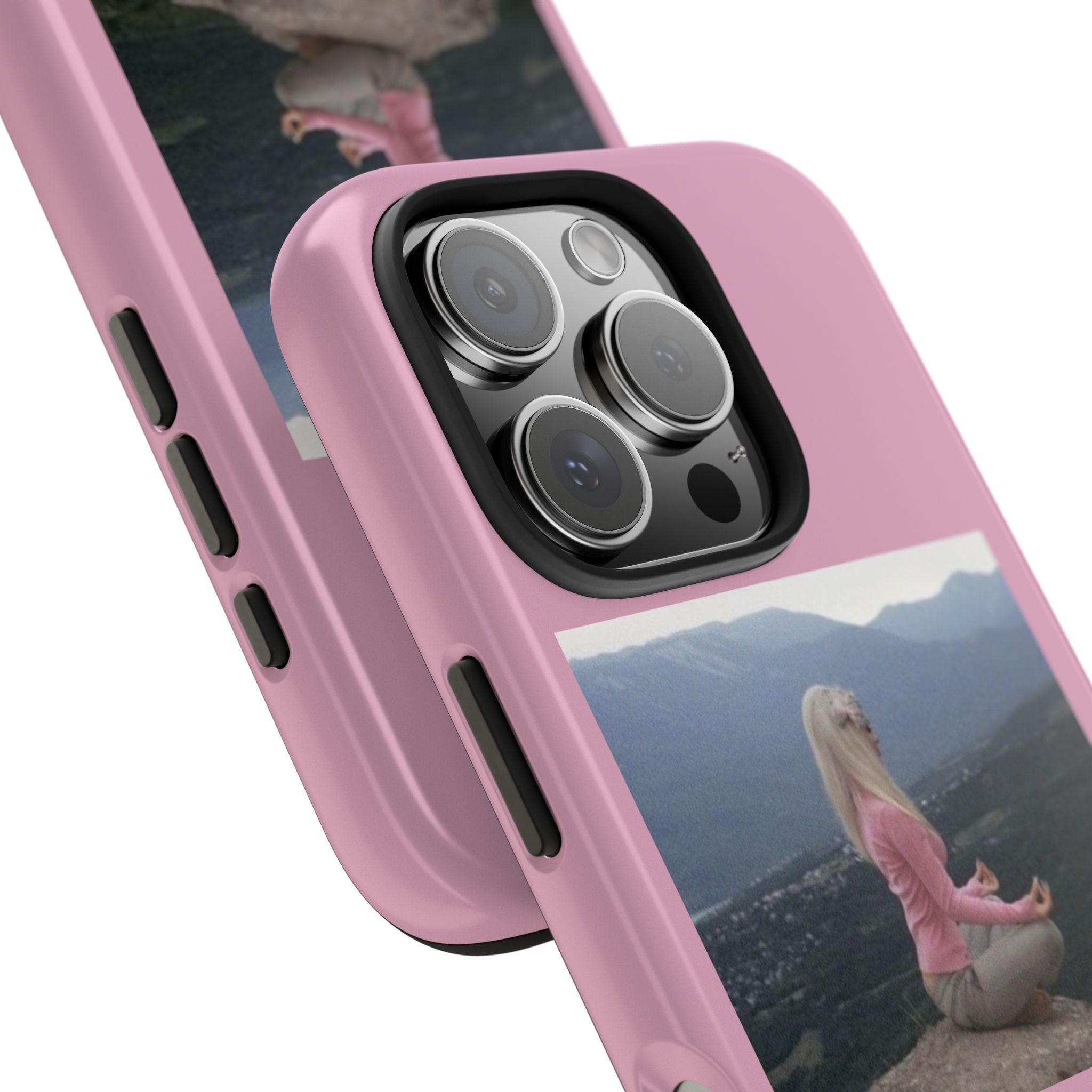 Manifestation Yoga Girl Manifesting Meme Phone Case
