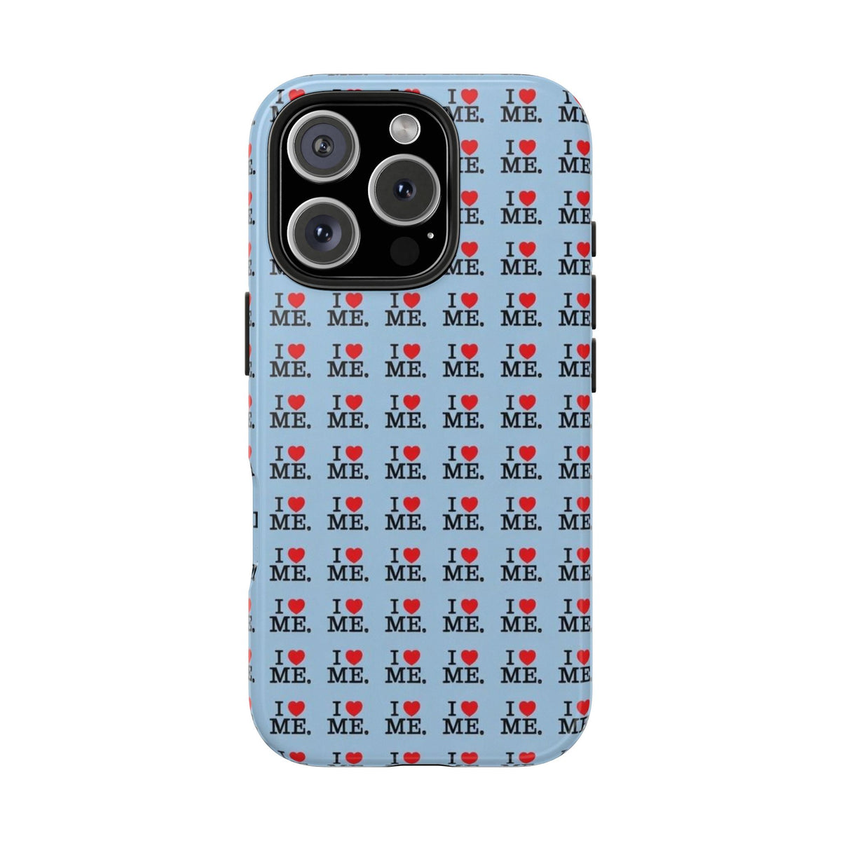 I <3 Me Baby Blue Phone Case