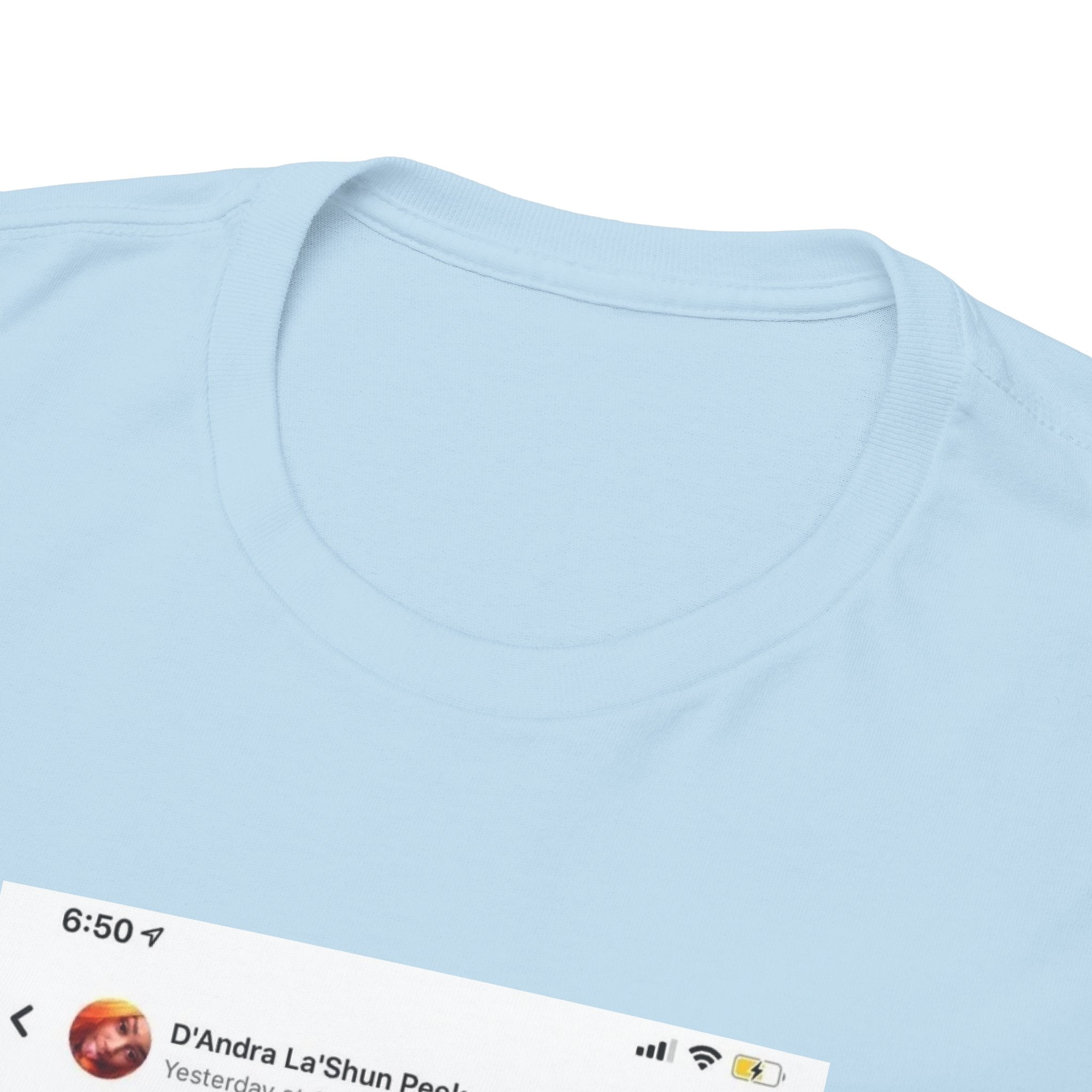 If you see my baby daddy at pride do not message me 100% Cotton Tee