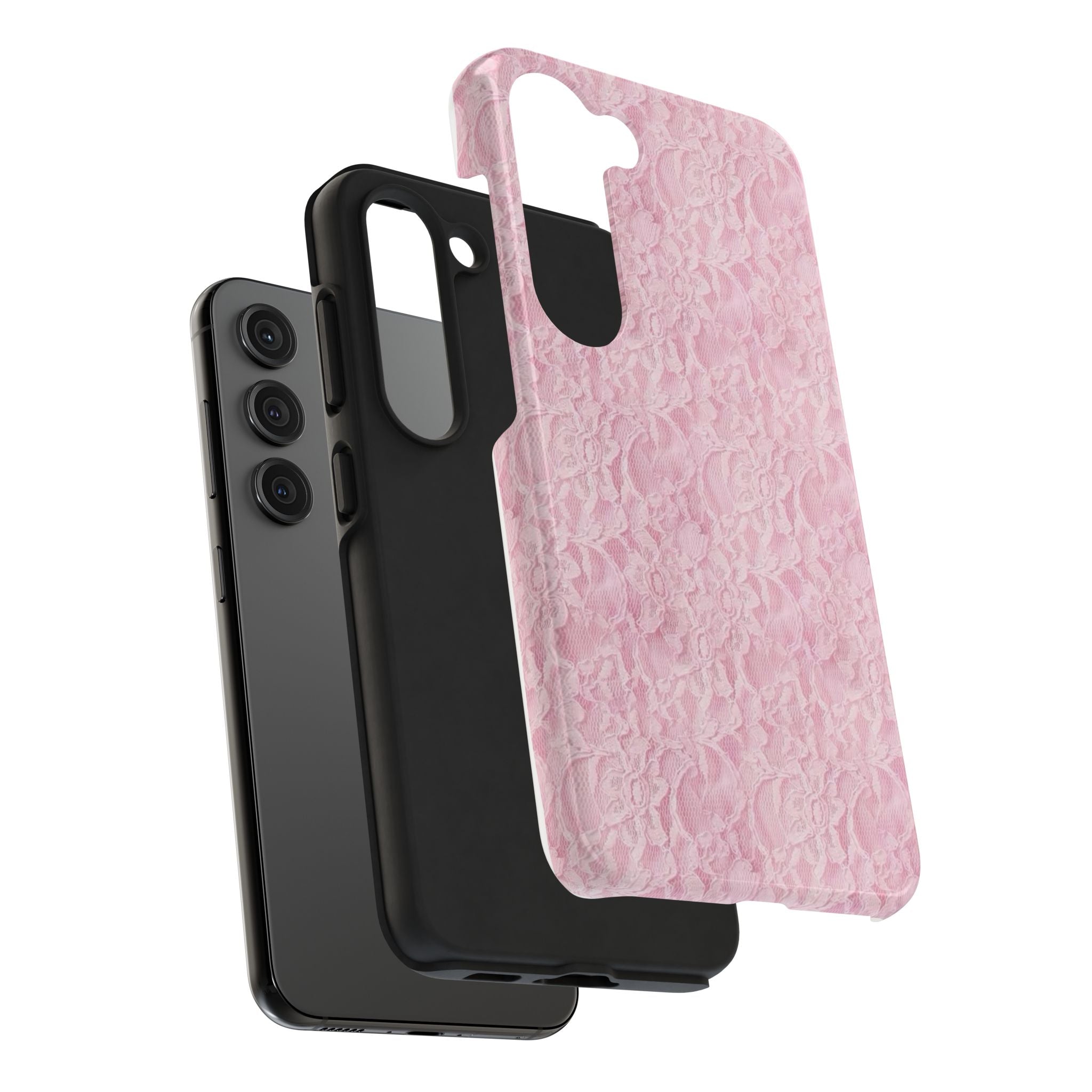 Pink Lace Phone Case