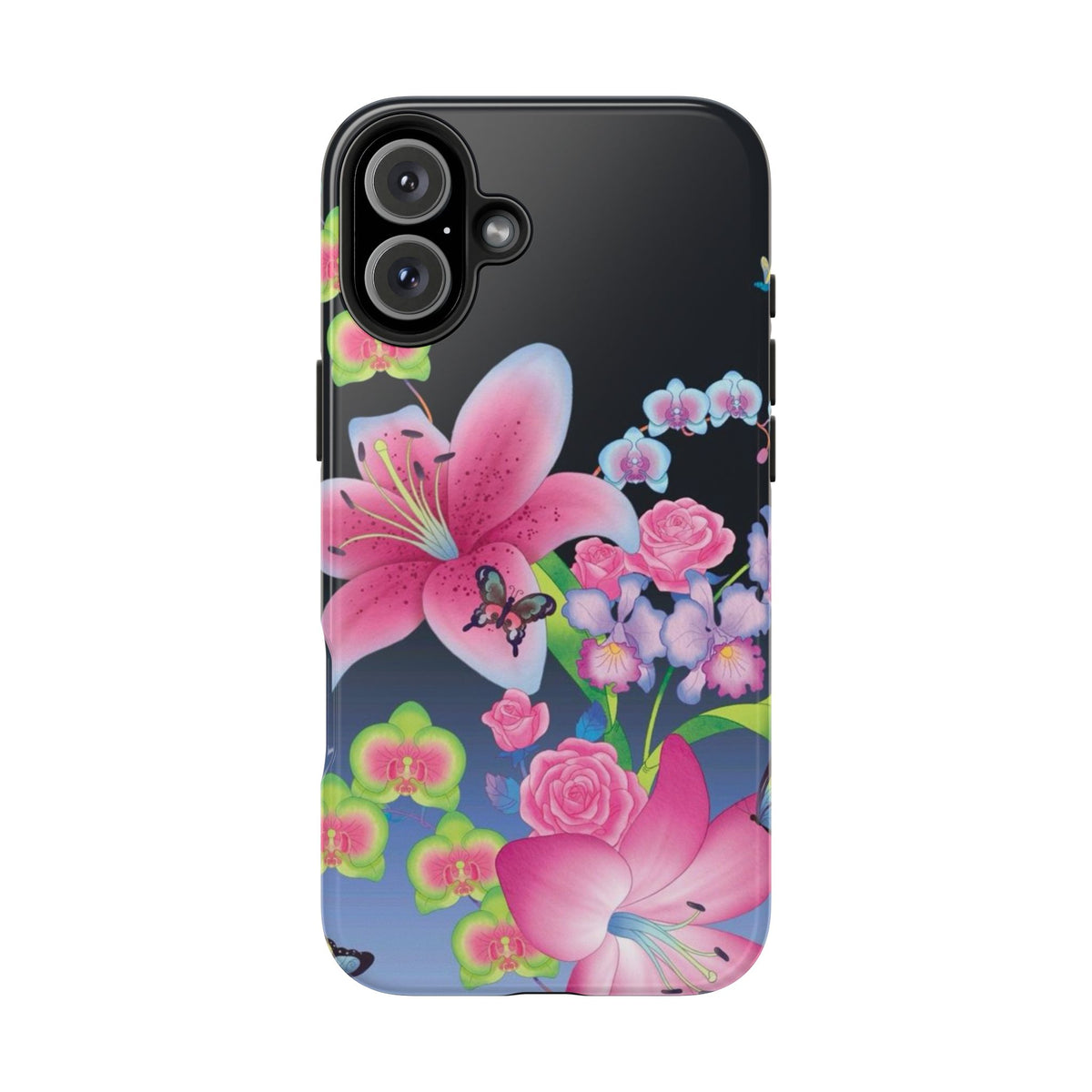 Bright Lily and Orchid  Phone Case