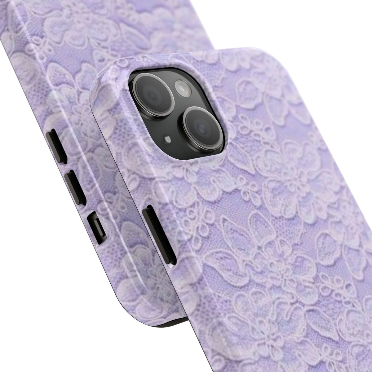Purple Lace Cute Coquette Phone Case