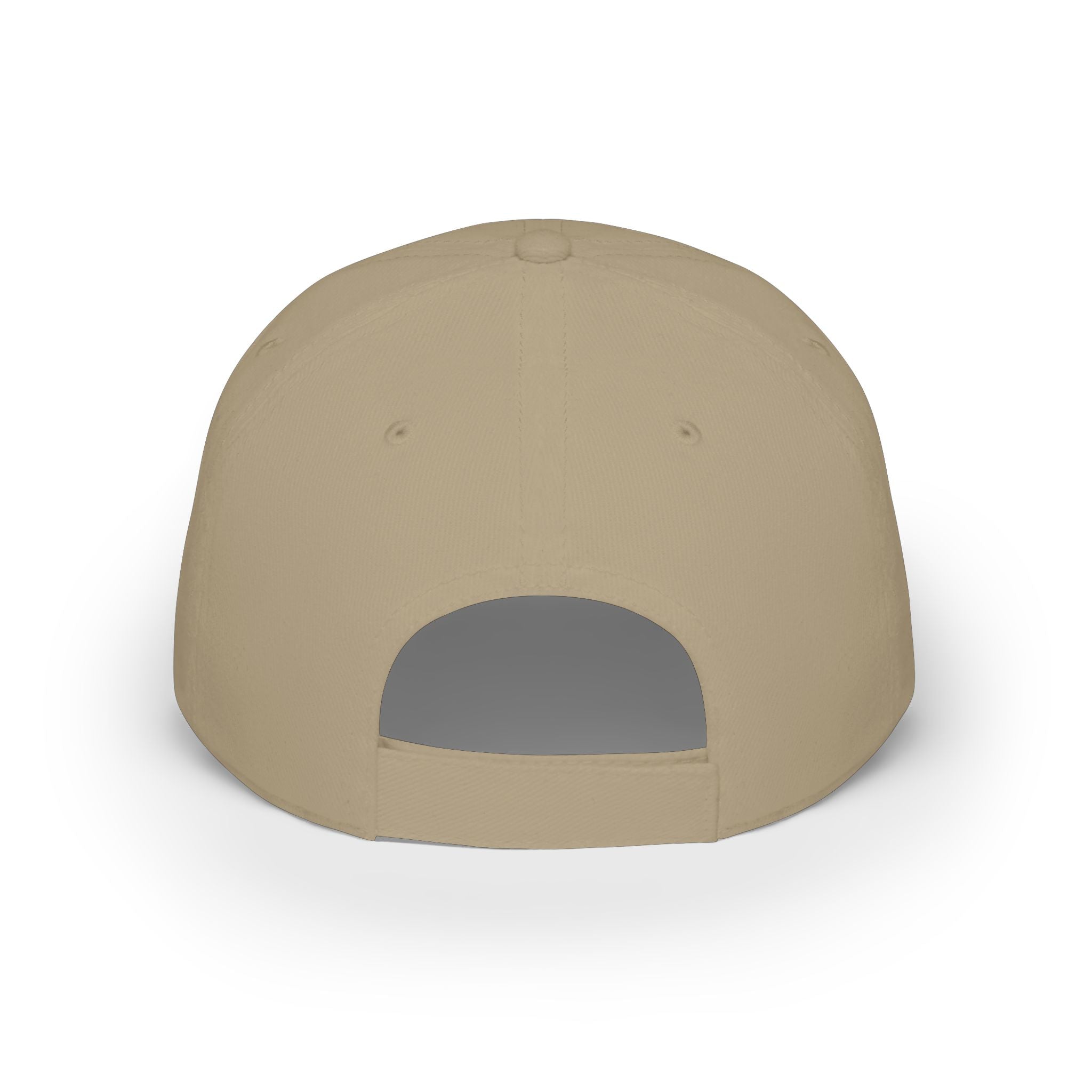Log Off Peace Sign (White Text) Low Profile Baseball Cap