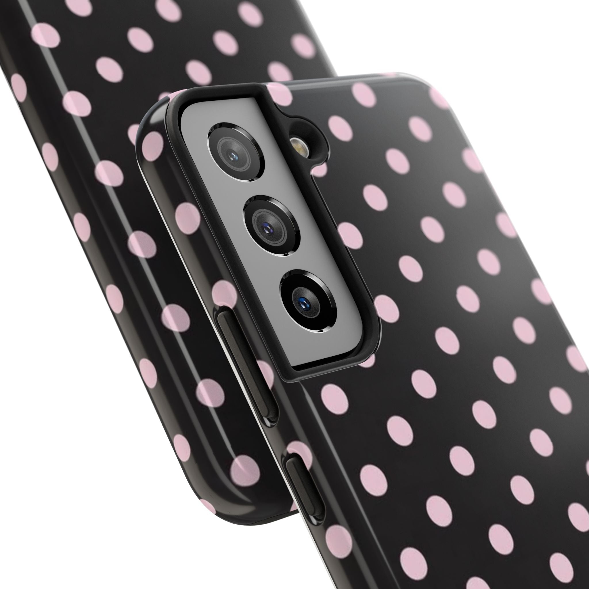 Black and Pink Spots Phone Case