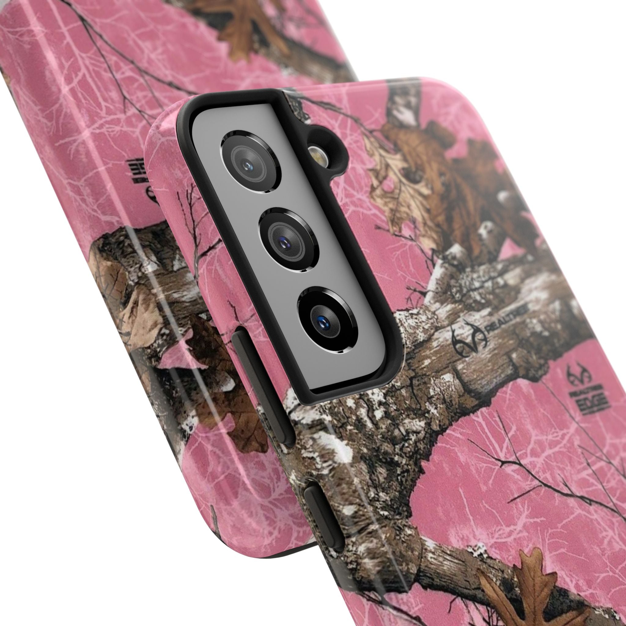 Pink Camo Real Tree Phone Case  - Tough Impact-Resistant Case