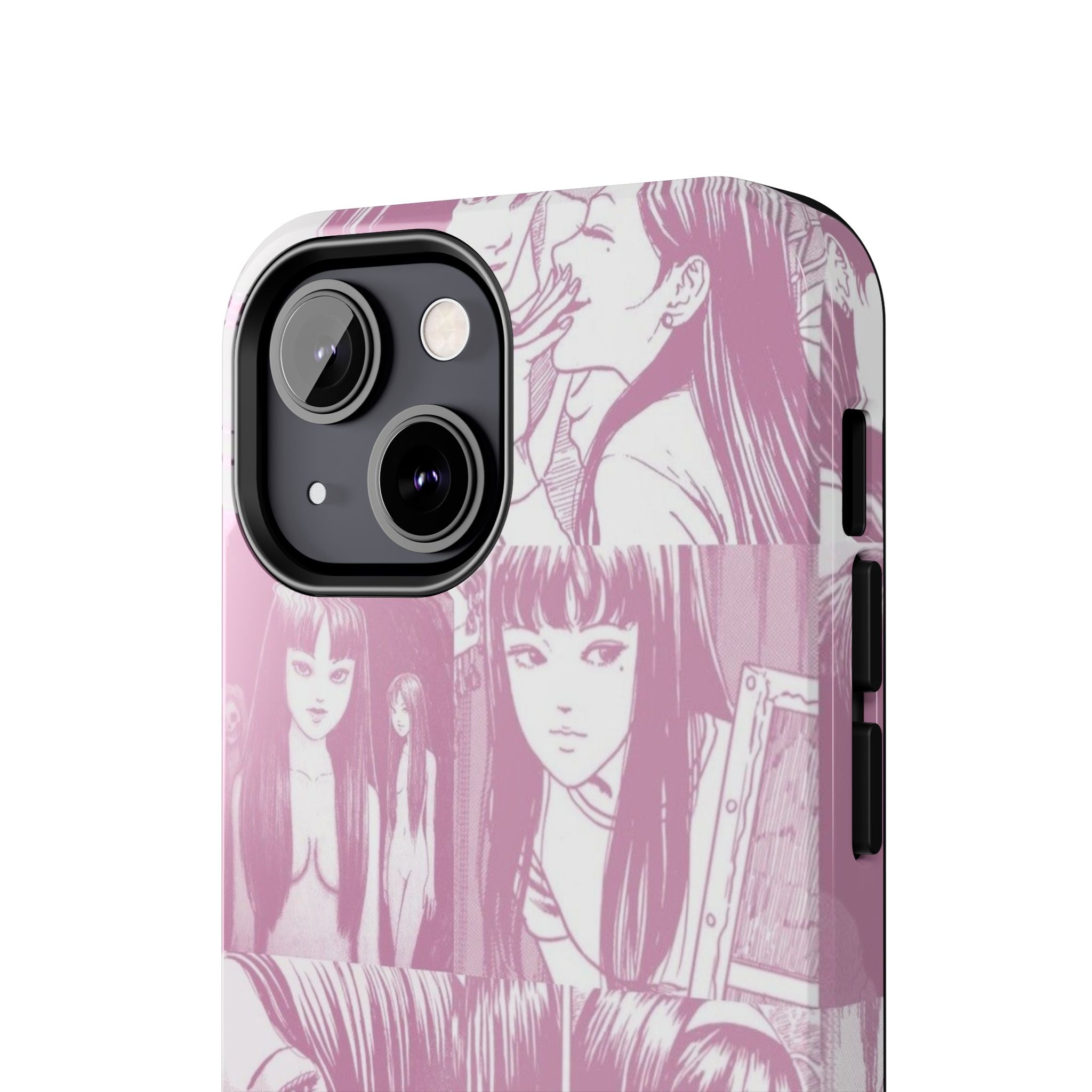 Cute Pink Anime Girl Comic BookPhone Case  - Tough Impact-Resistant Cases