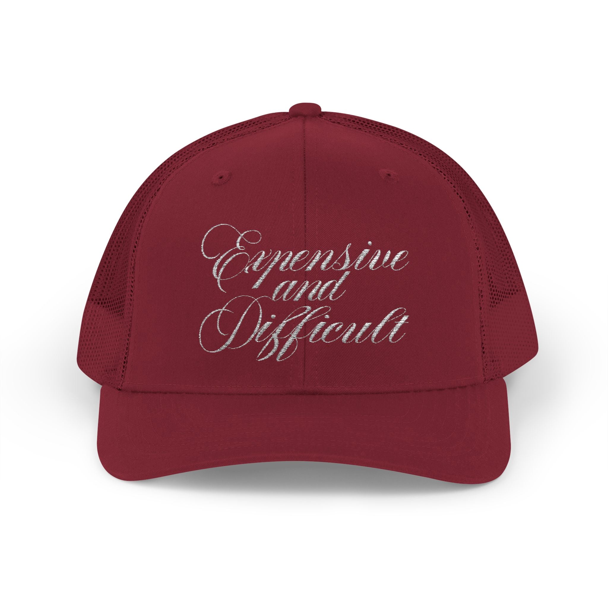 "EXPENSIVE AND DIFFICULT" Trucker Hat