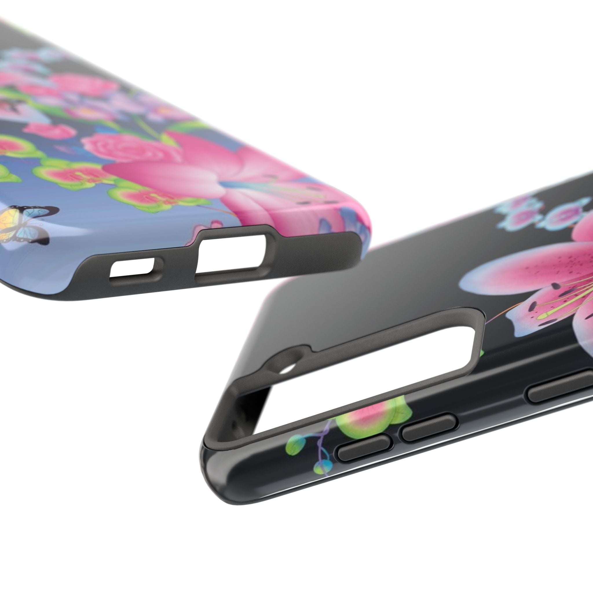 Bright Lily and Orchid  Phone Case