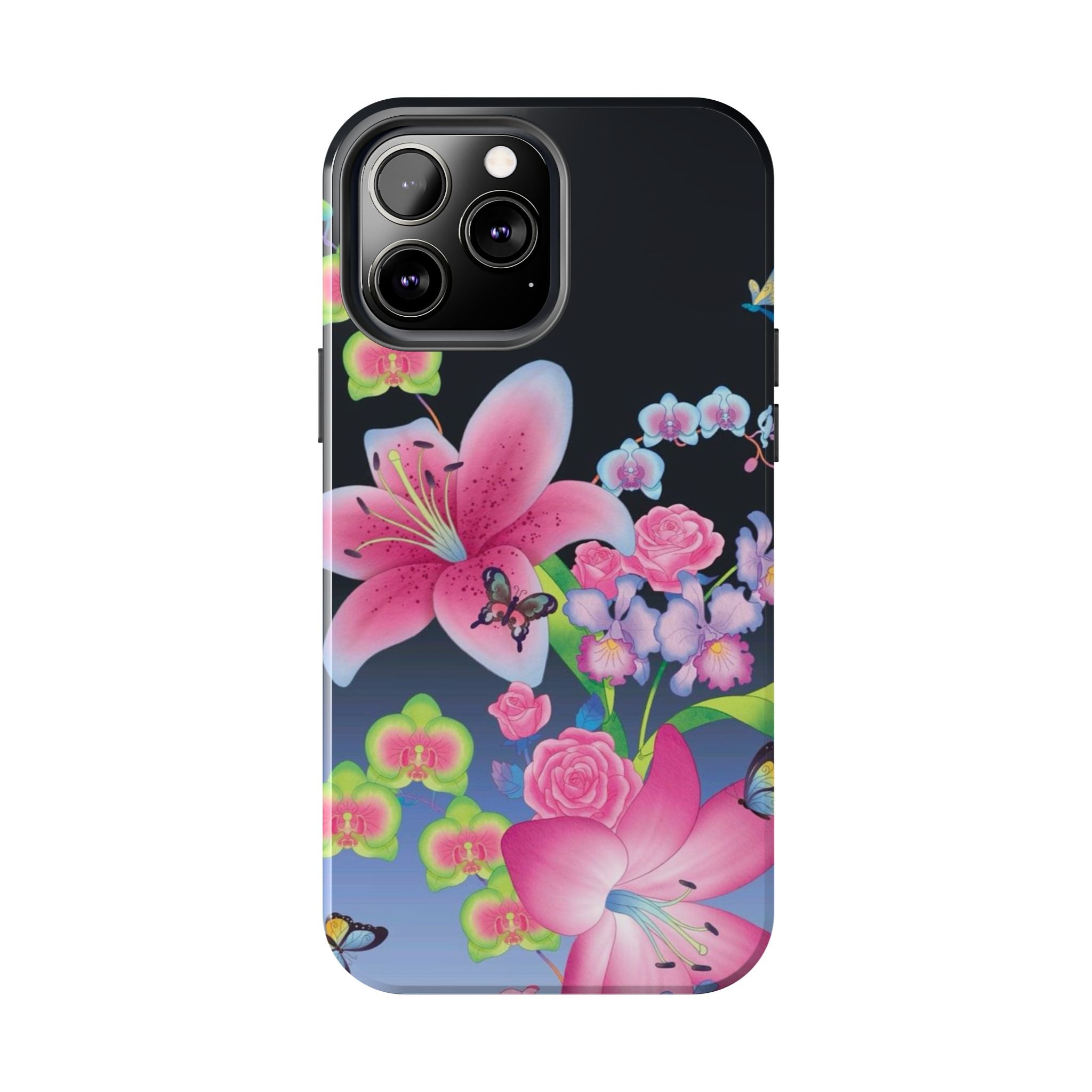 Bright Lily and Orchid  Phone Case