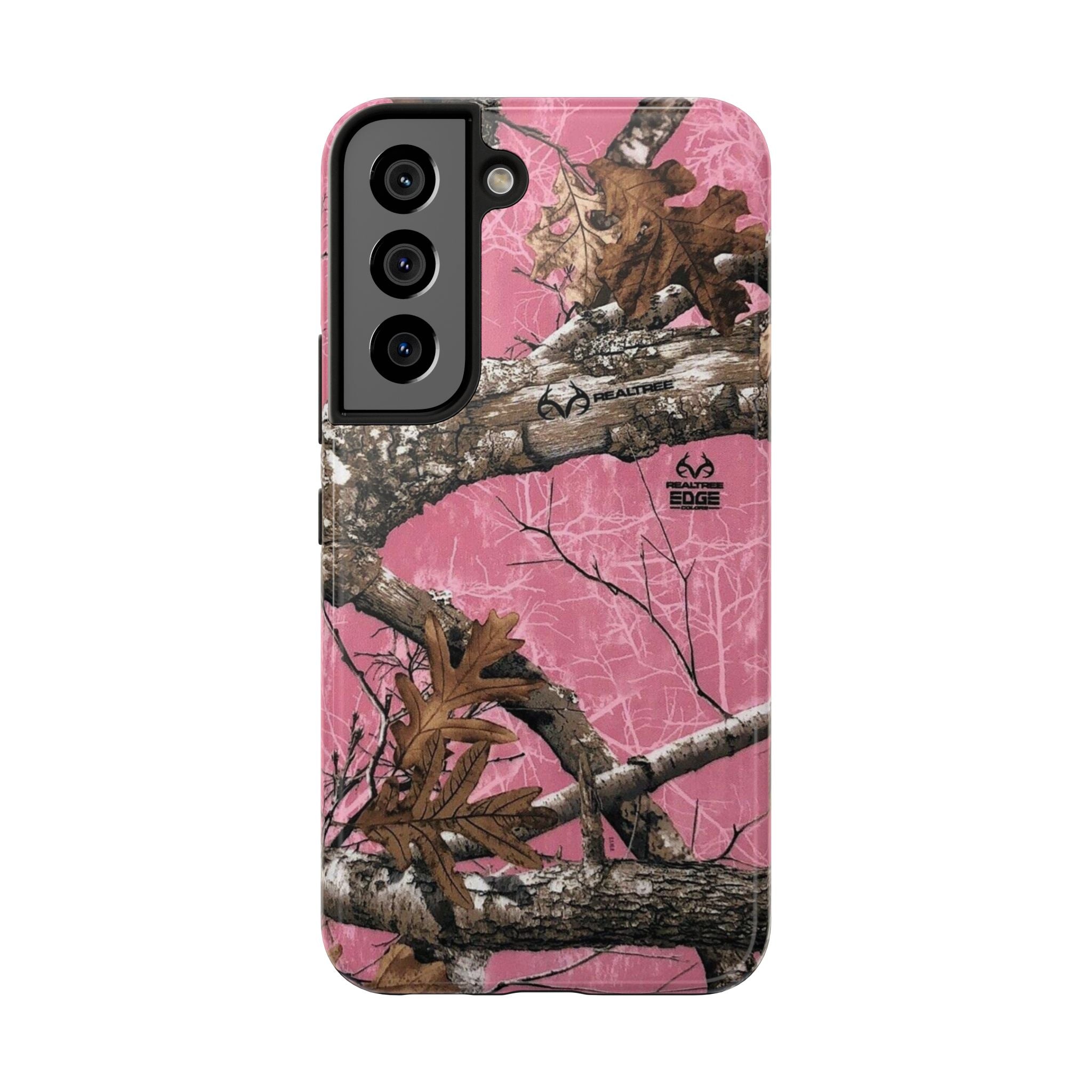 Pink Camo Real Tree Phone Case  - Tough Impact-Resistant Case