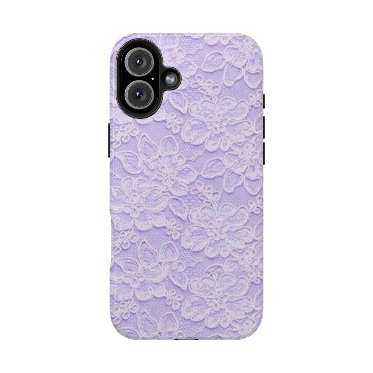 Purple Lace Cute Coquette Phone Case