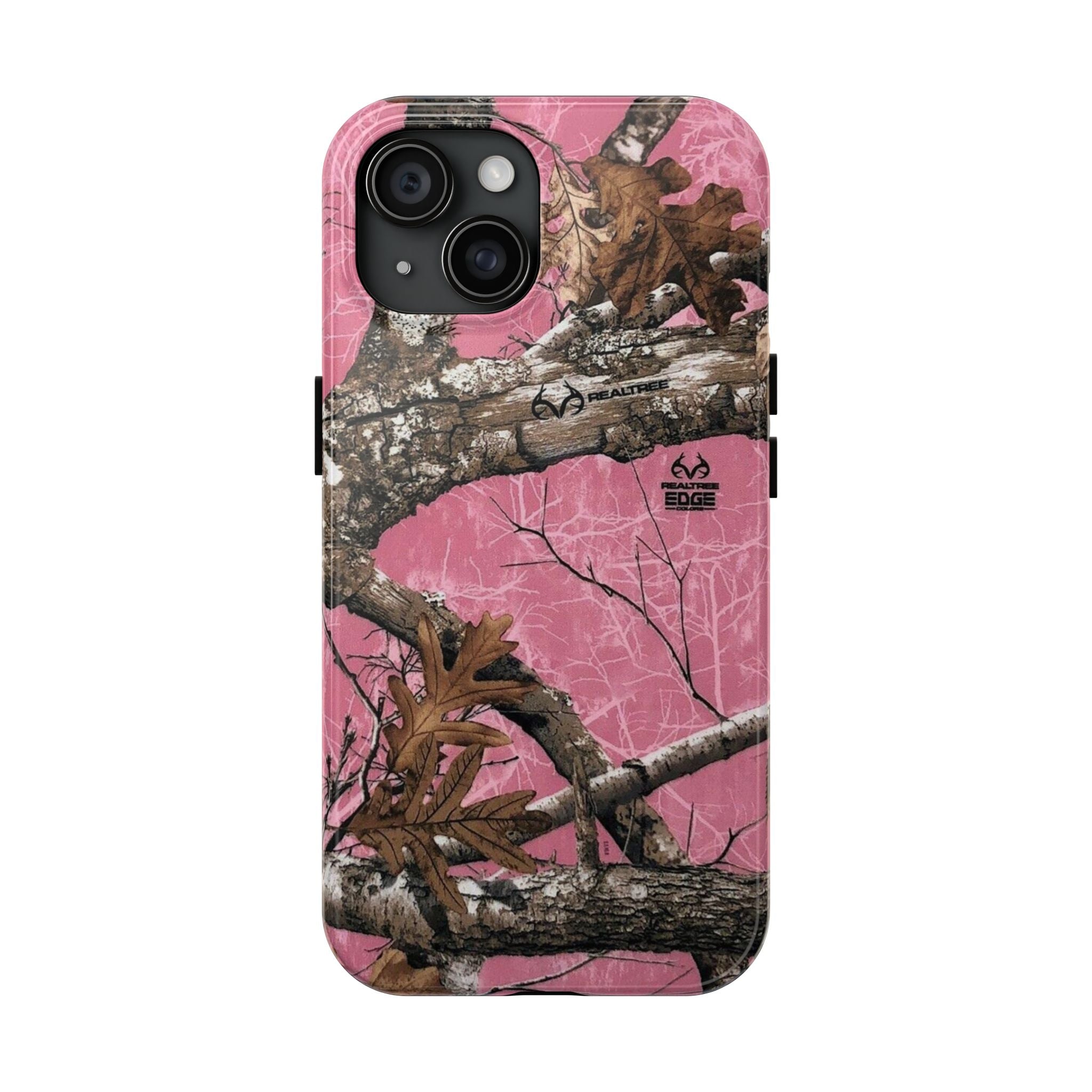 Pink Camo Real Tree Phone Case  - Tough Impact-Resistant Case