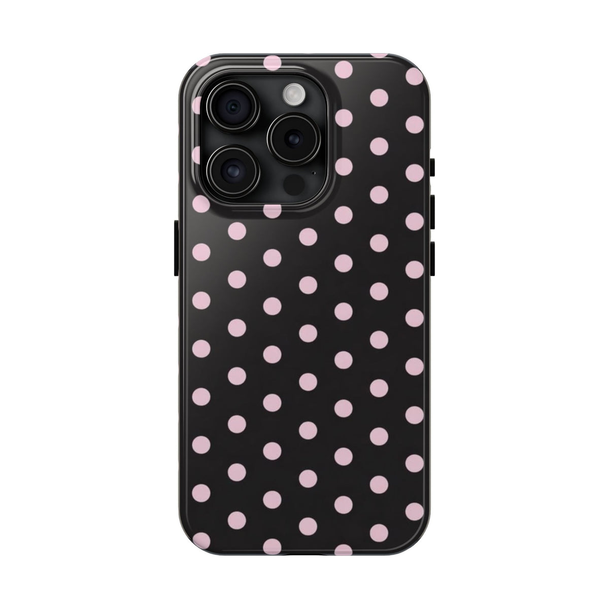 Black and Pink Spots Phone Case