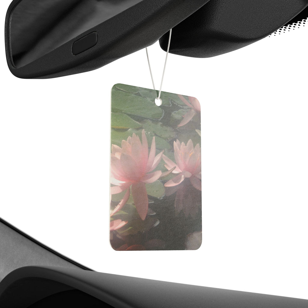 Lotus Lily Pad Car Air Freshener