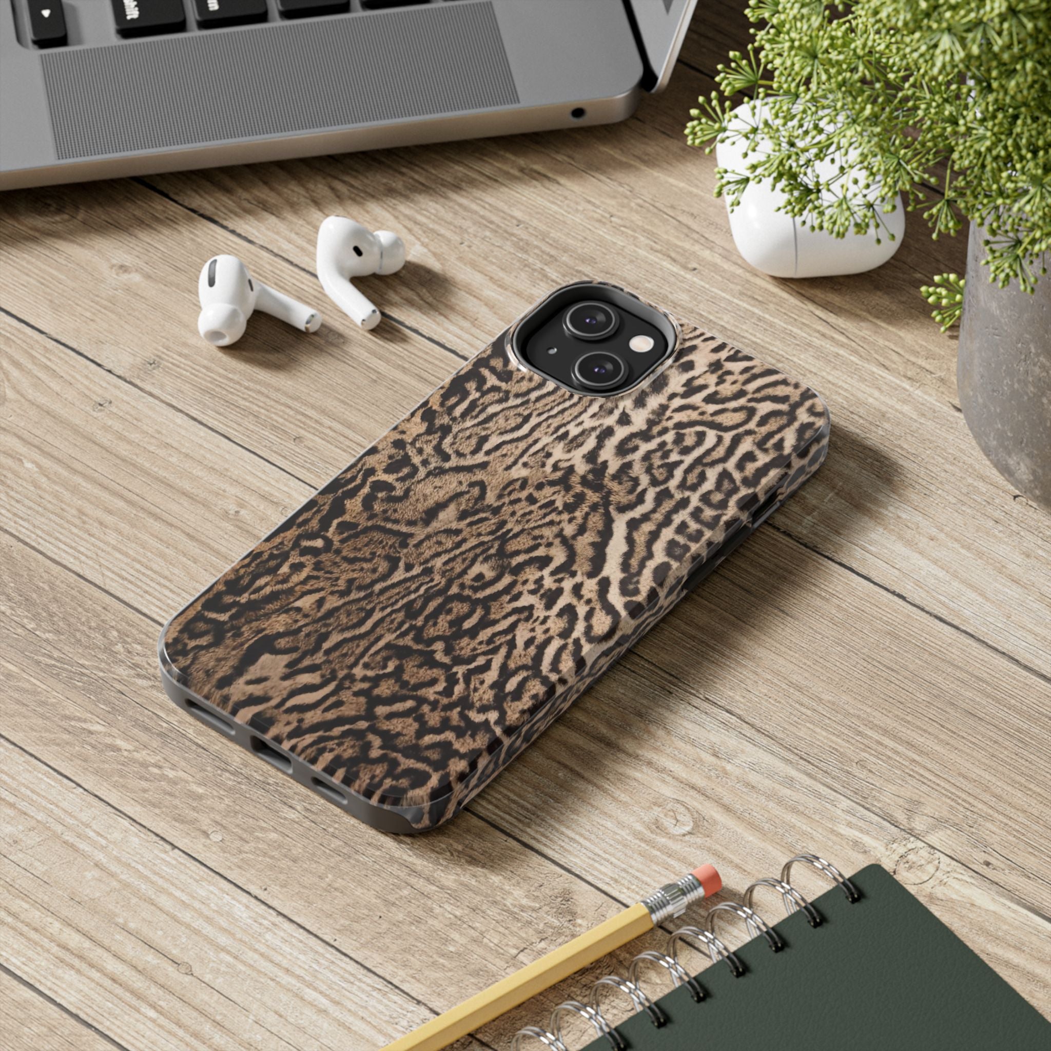 Light Cheetah Leopard Phone Case  - Tough Impact-Resistant Case