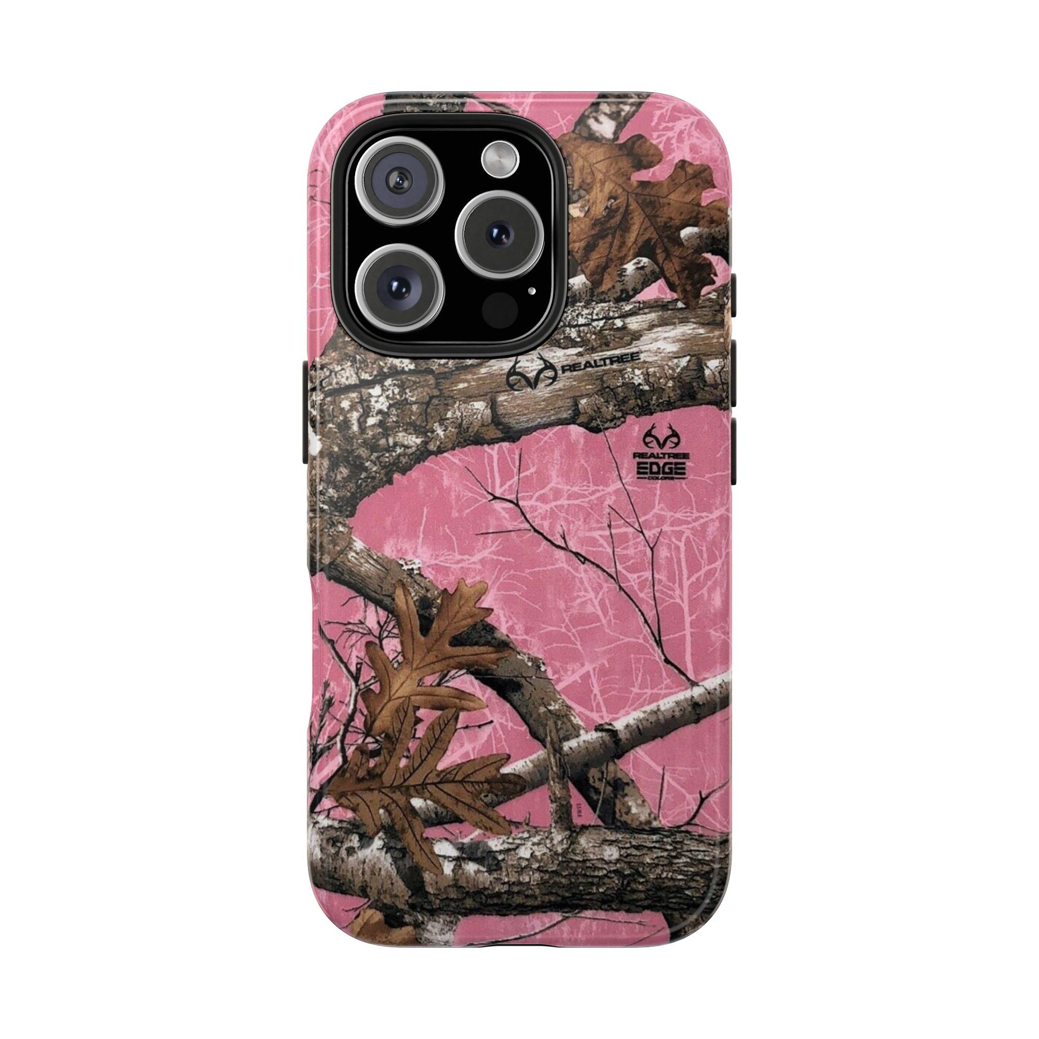 Pink Camo Real Tree Phone Case  - Tough Impact-Resistant Case