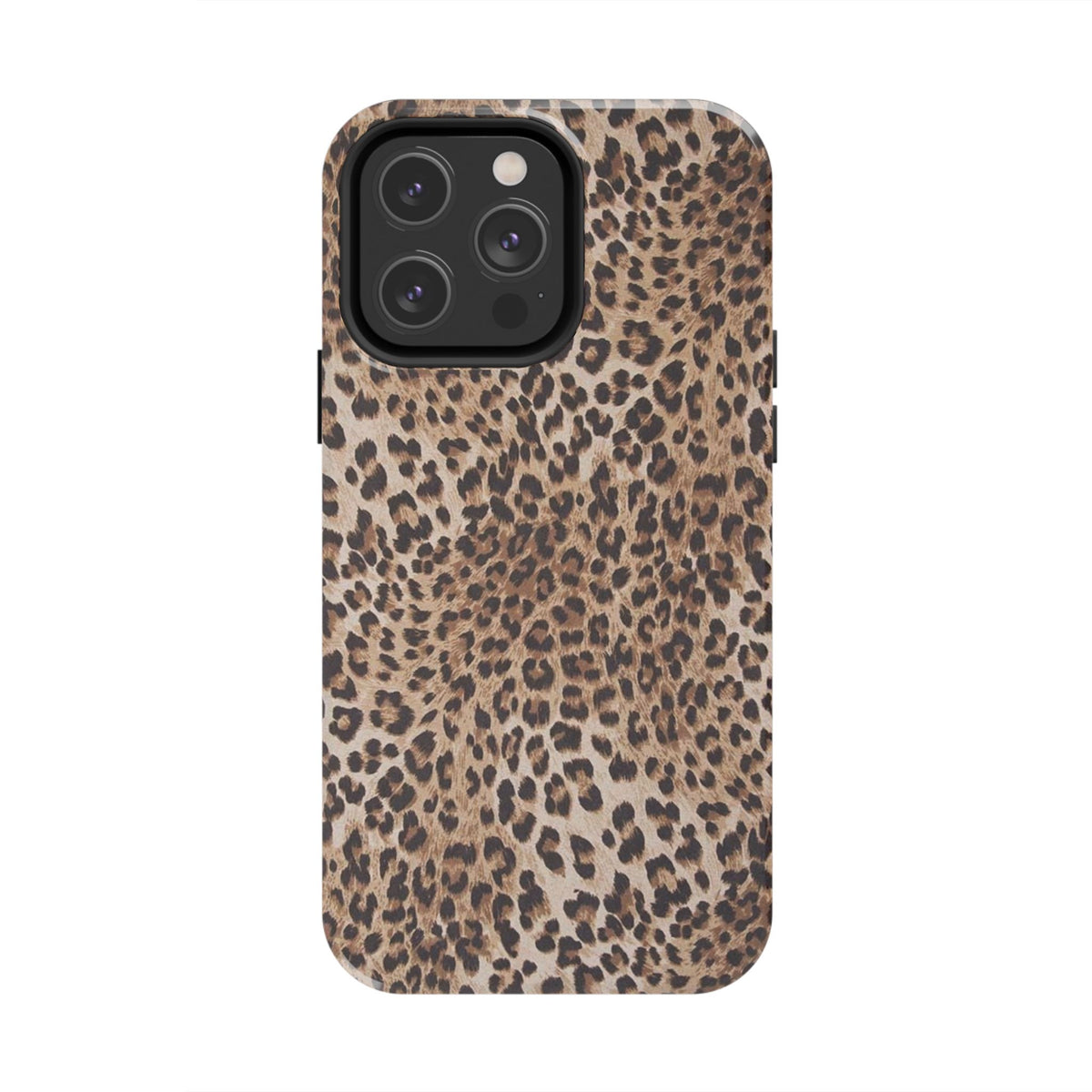 Small Graphic Cheetah Print Phone Case