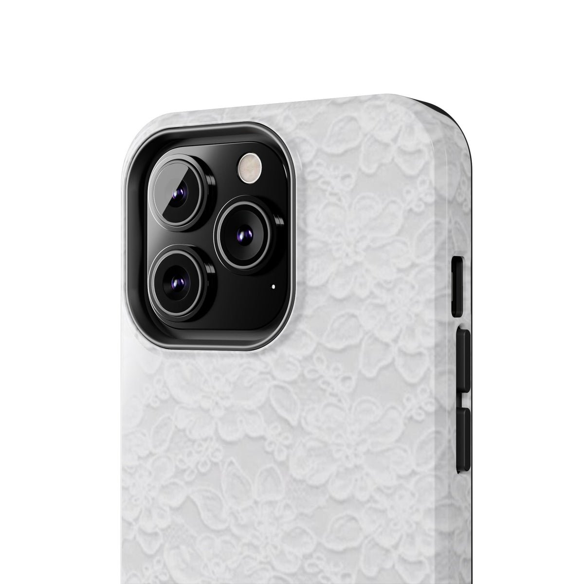 White Lace Coquette Phone Case