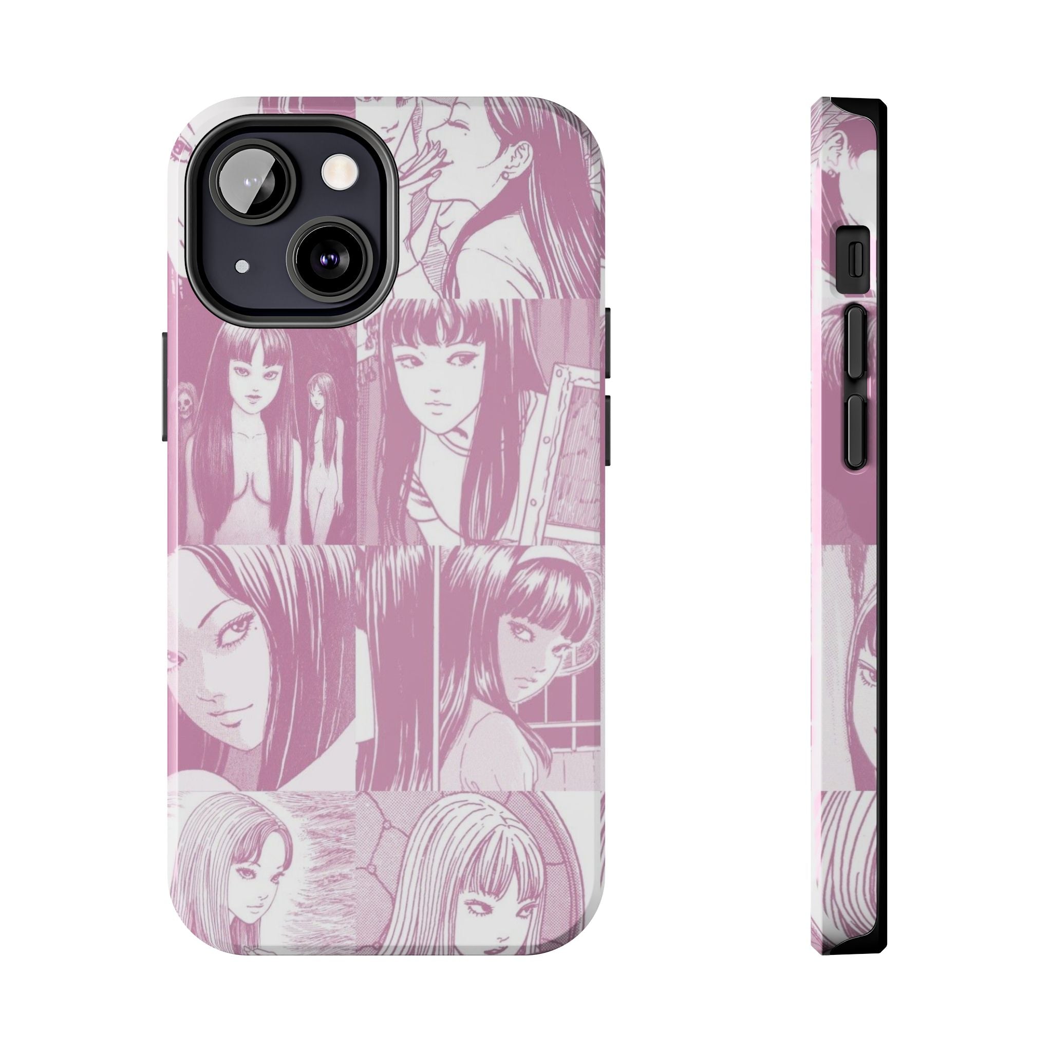 Cute Pink Anime Girl Comic BookPhone Case  - Tough Impact-Resistant Cases