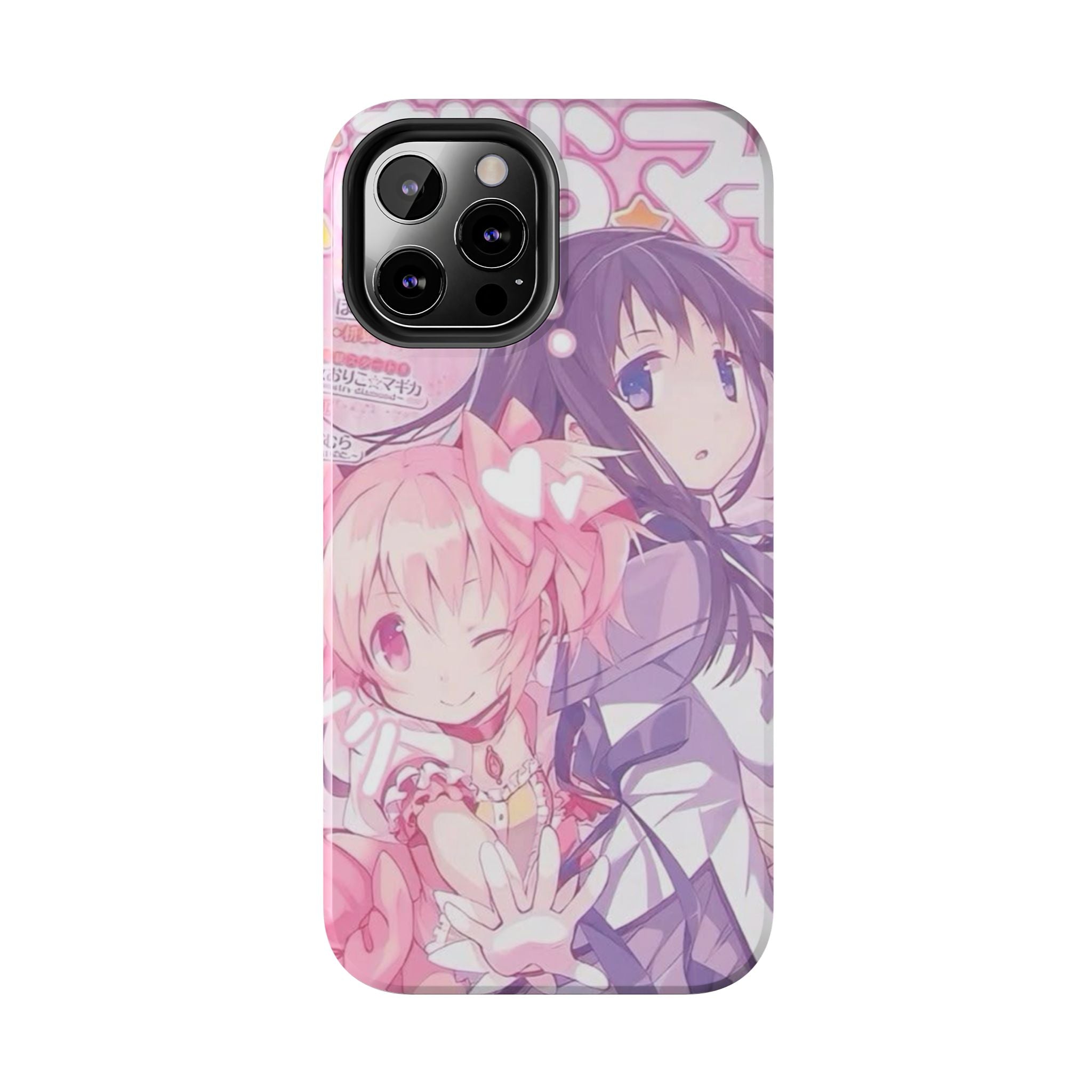 Cute Pink and Purple Anime Phone Case