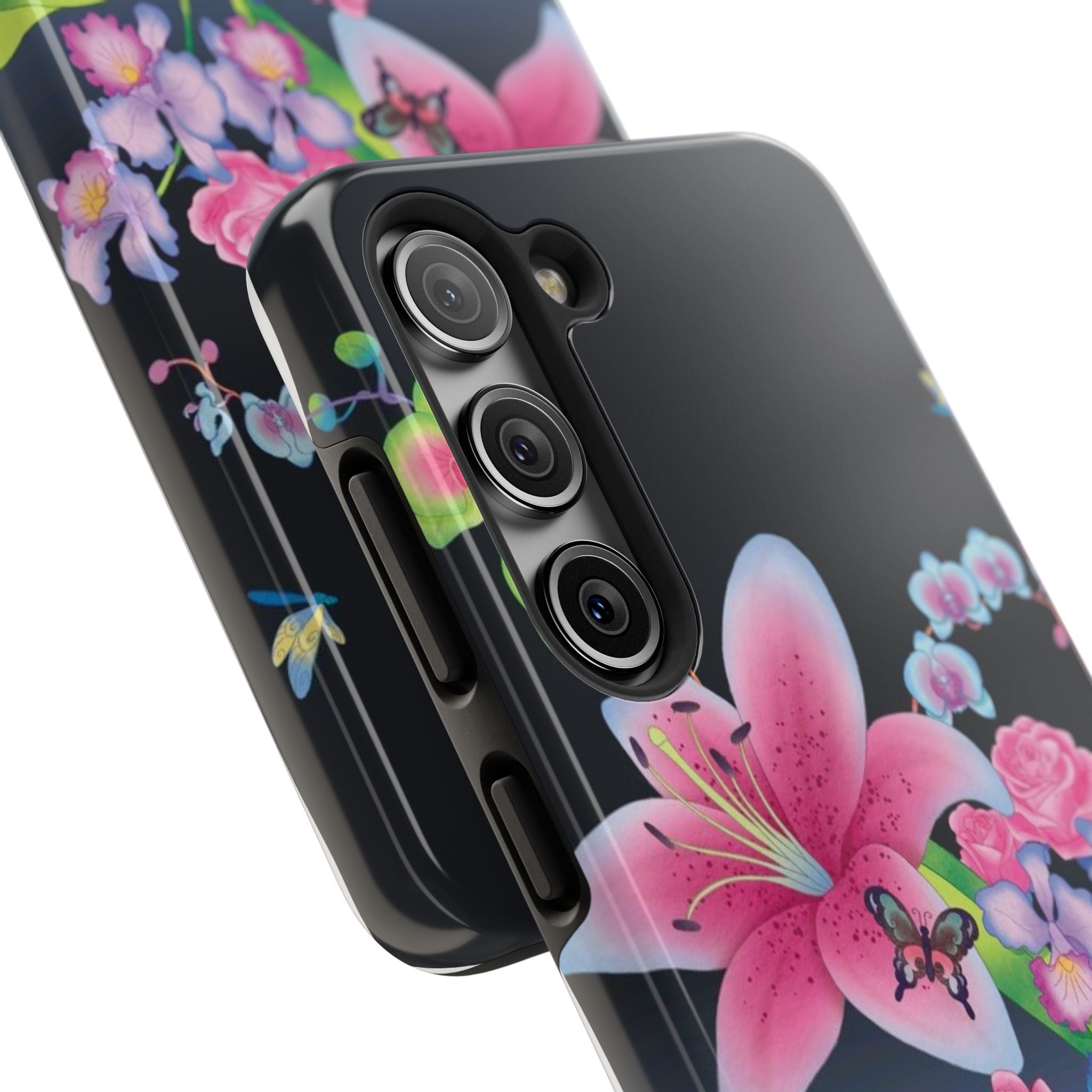 Bright Lily and Orchid  Phone Case