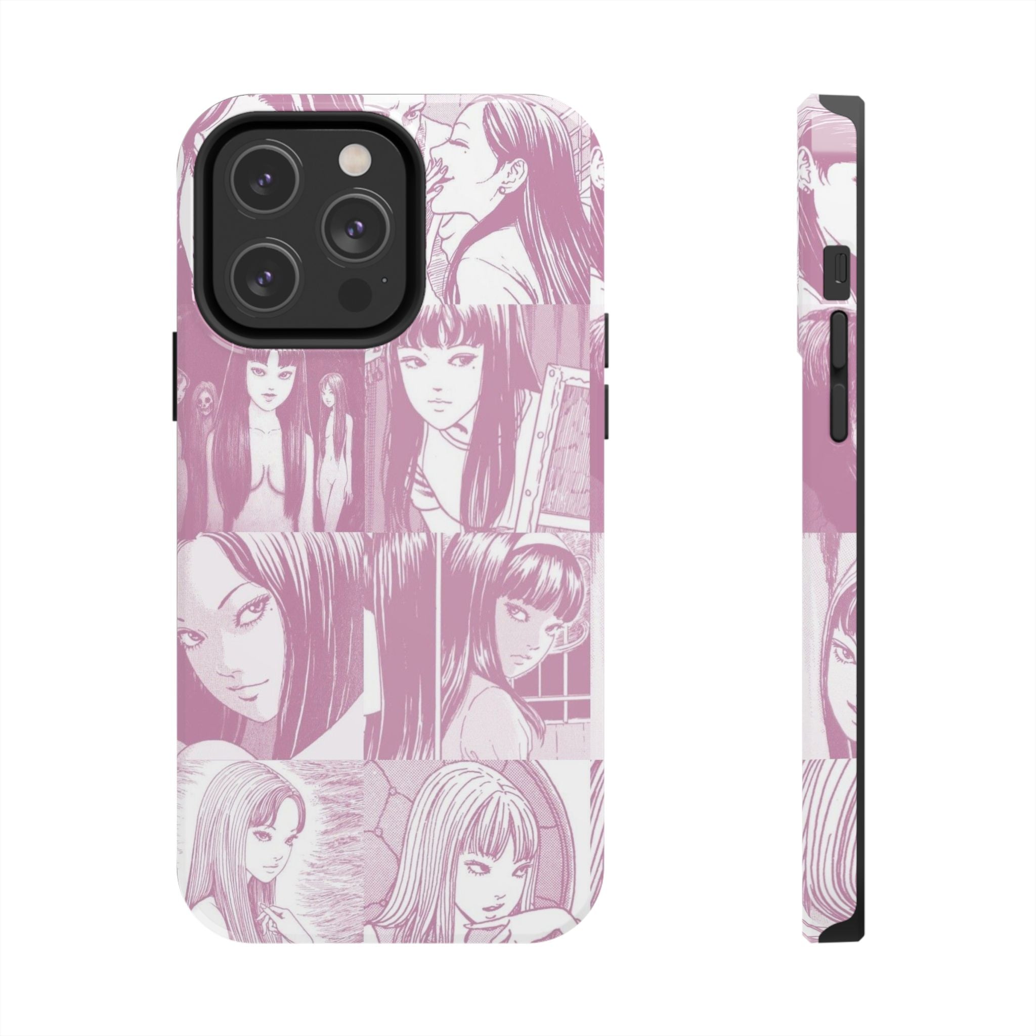 Cute Pink Anime Girl Comic BookPhone Case  - Tough Impact-Resistant Cases