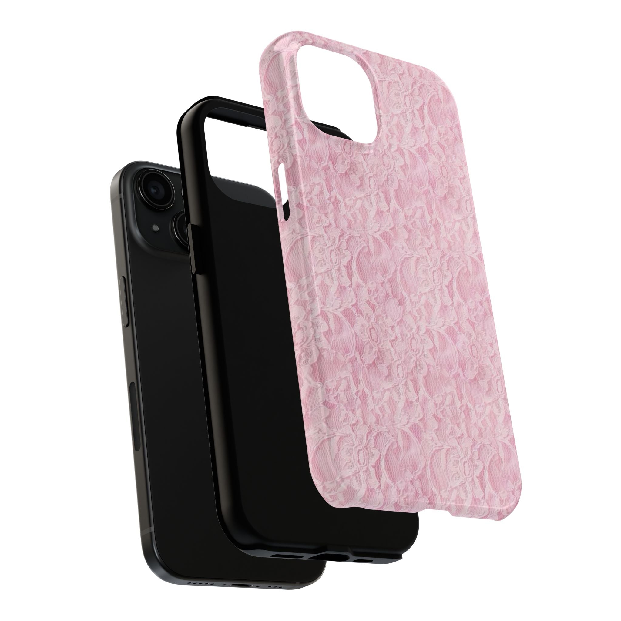 Pink Lace Phone Case