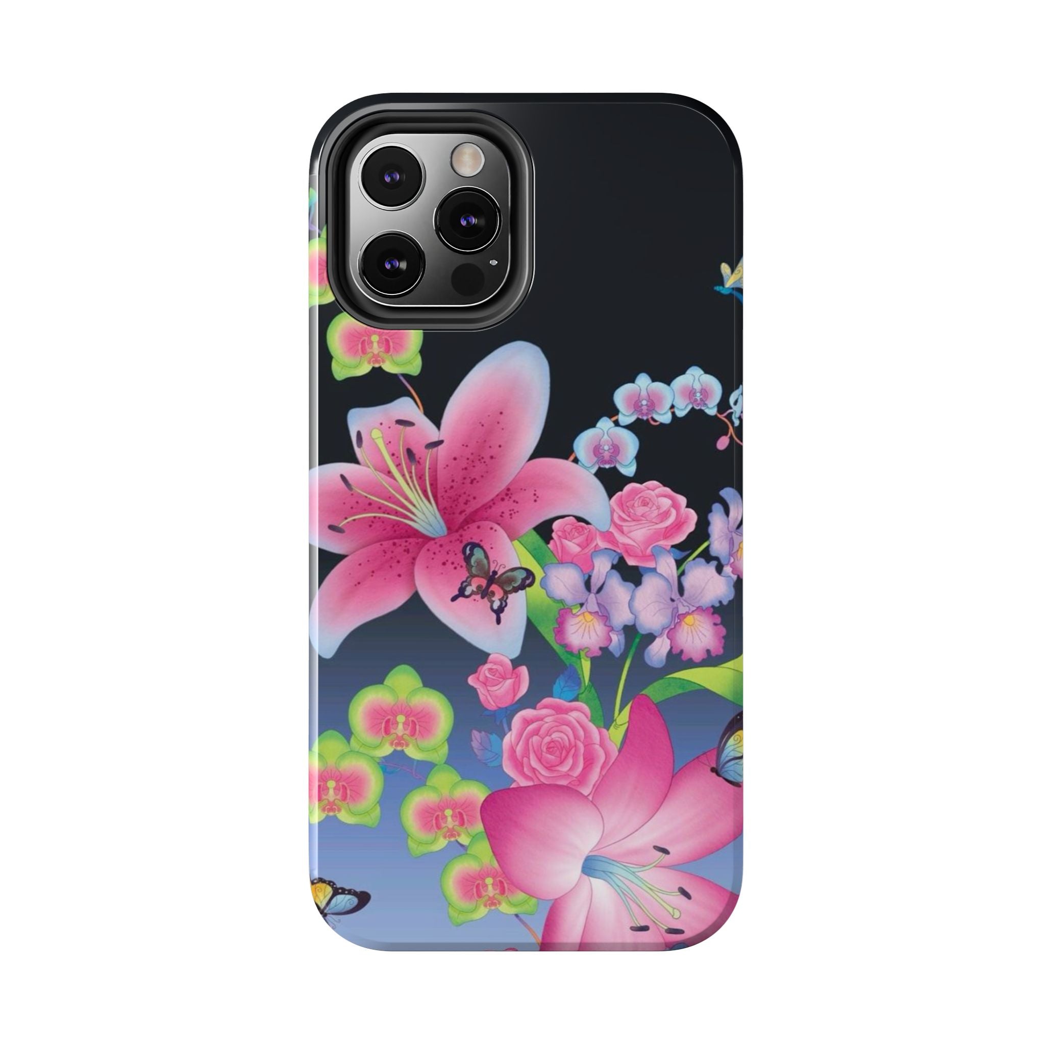 Bright Lily and Orchid  Phone Case
