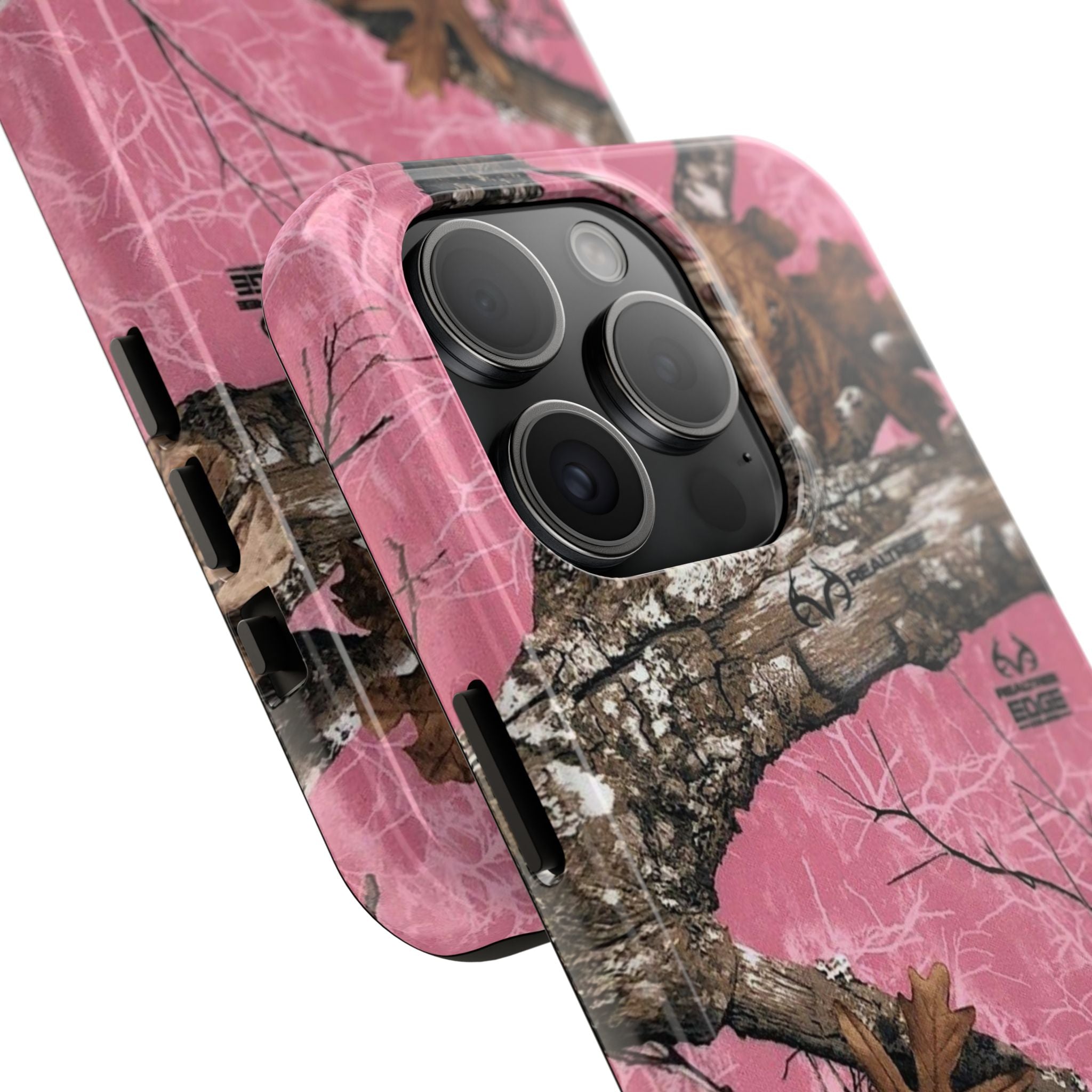 Pink Camo Real Tree Phone Case  - Tough Impact-Resistant Case