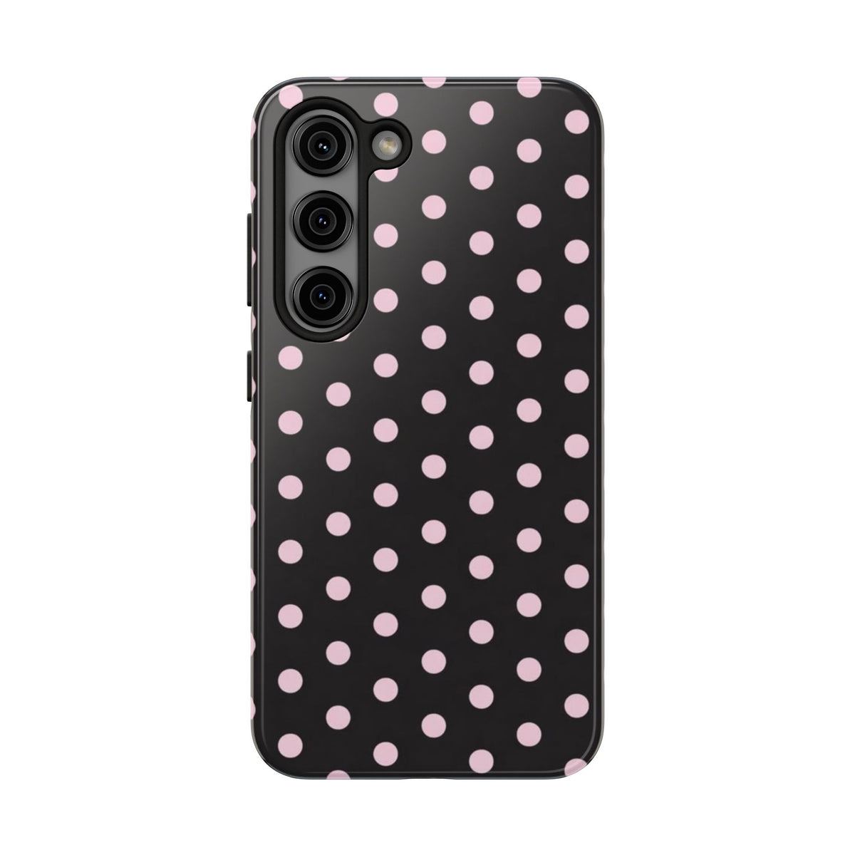 Black and Pink Spots Phone Case