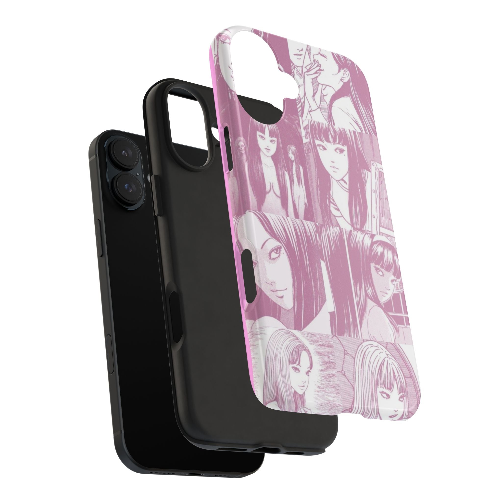 Cute Pink Anime Girl Comic BookPhone Case  - Tough Impact-Resistant Cases