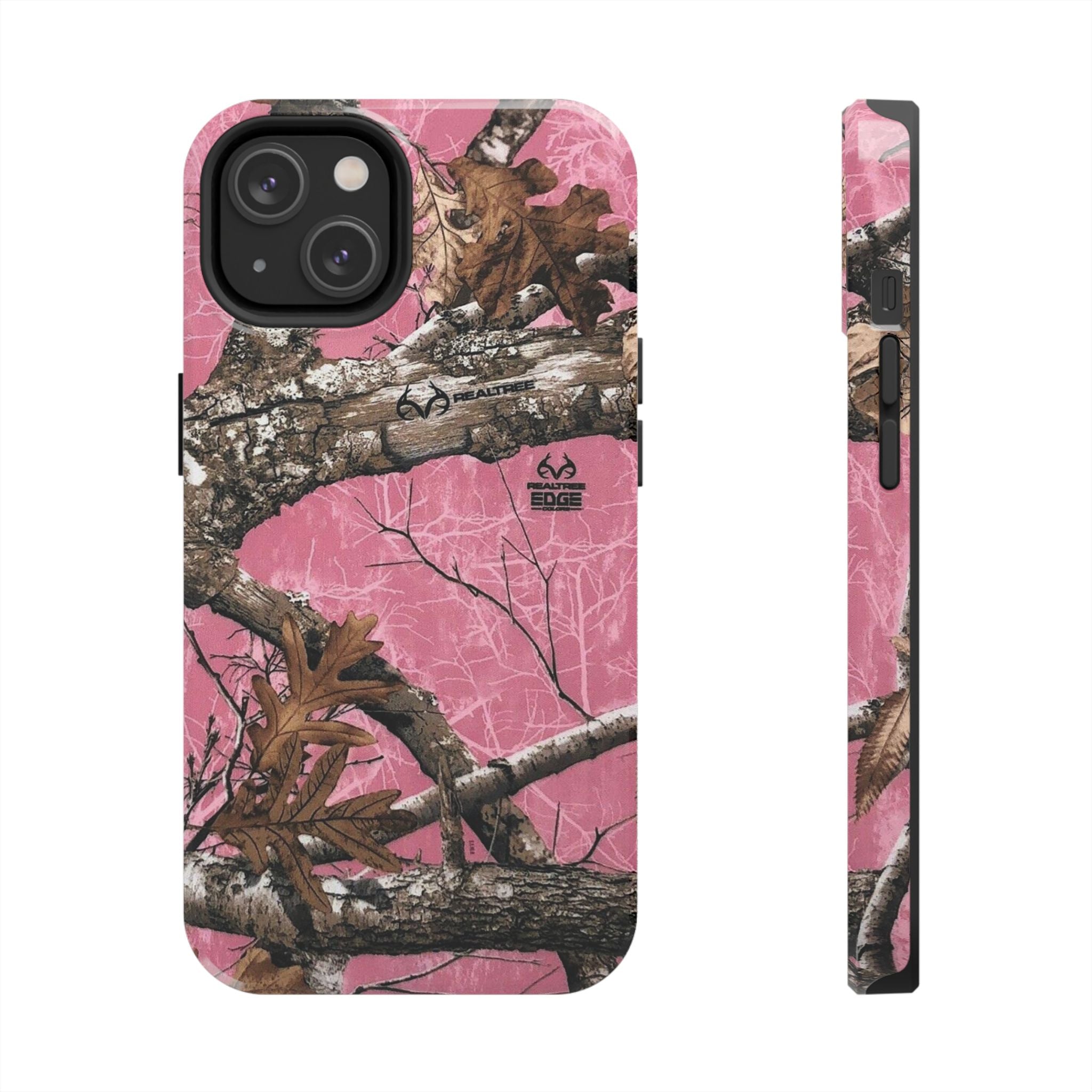 Pink Camo Real Tree Phone Case  - Tough Impact-Resistant Case