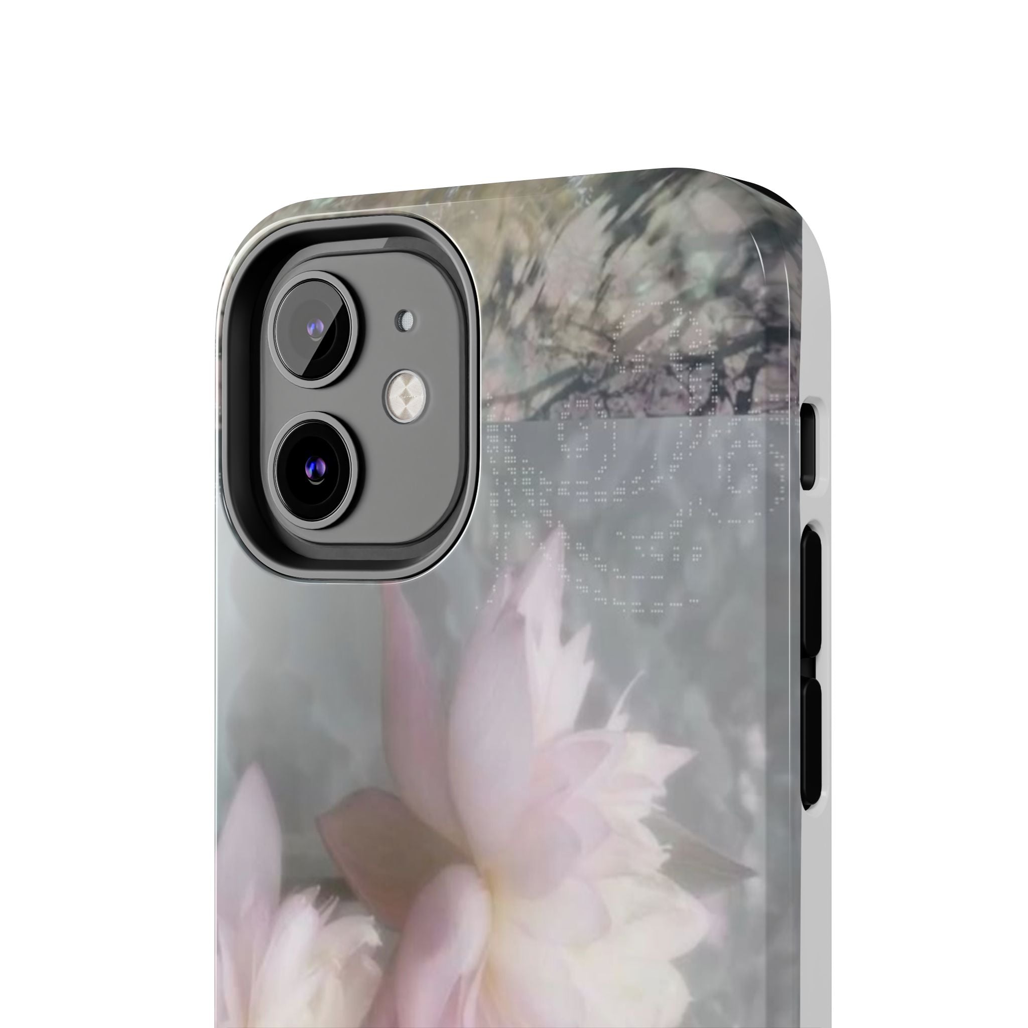 Lotus Flowers Cyber Whimsy Phone Case