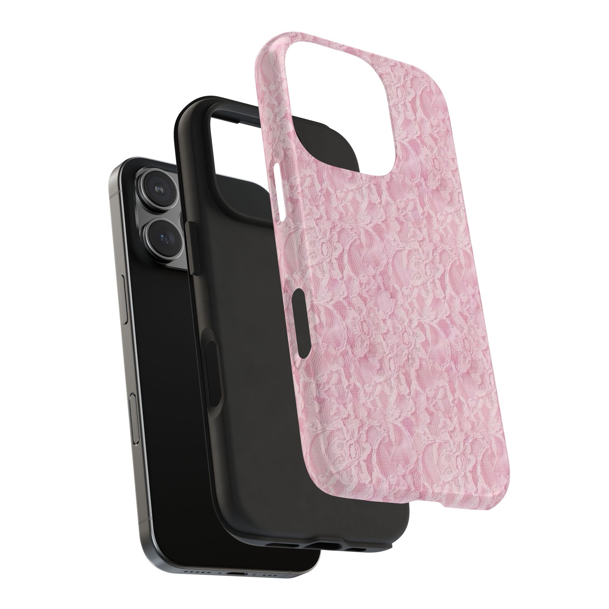Pink Lace Phone Case