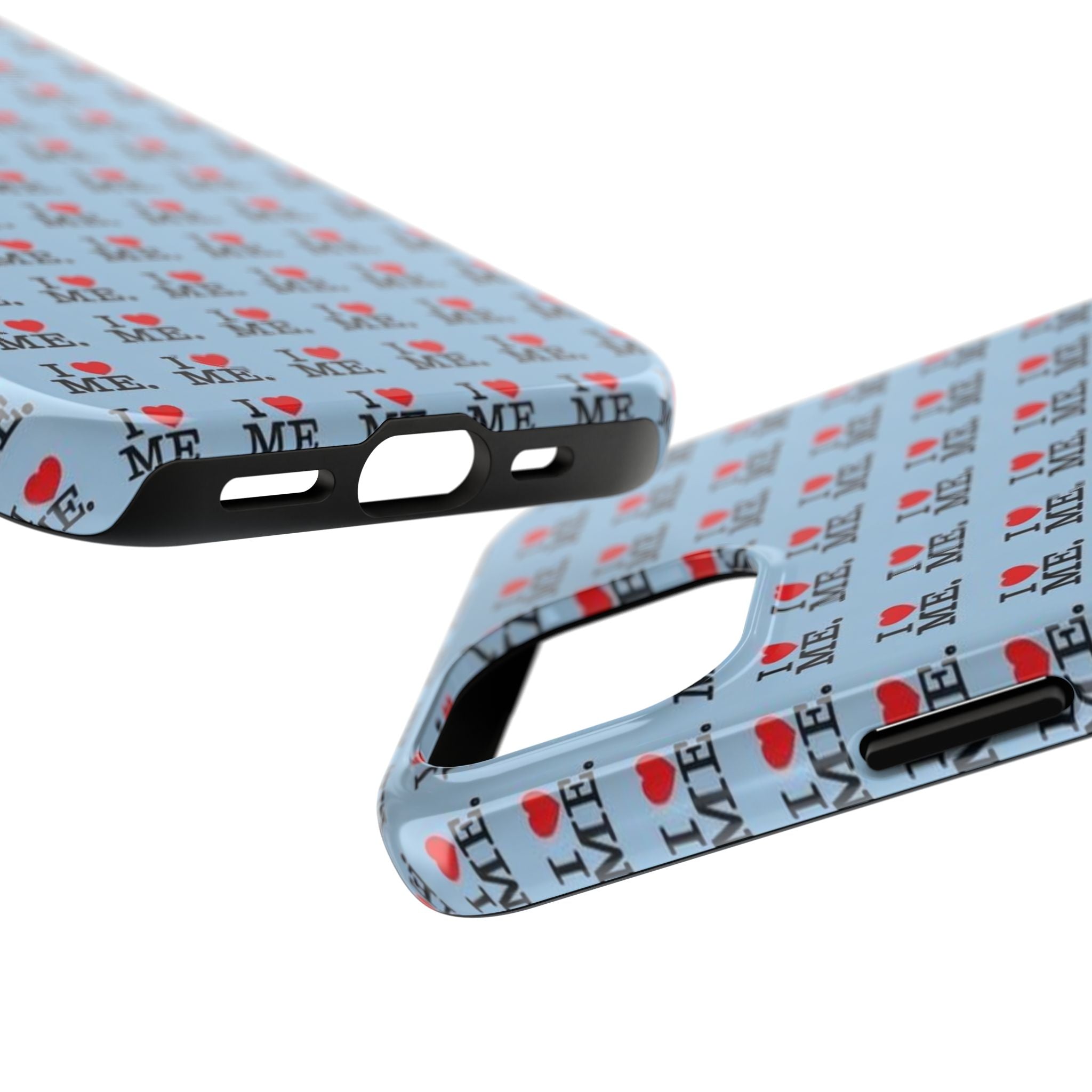 I <3 Me Baby Blue Phone Case