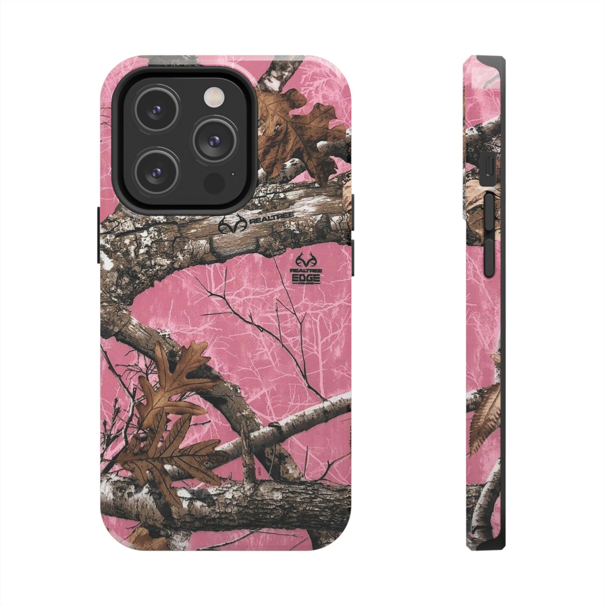 Pink Camo Real Tree Phone Case  - Tough Impact-Resistant Case