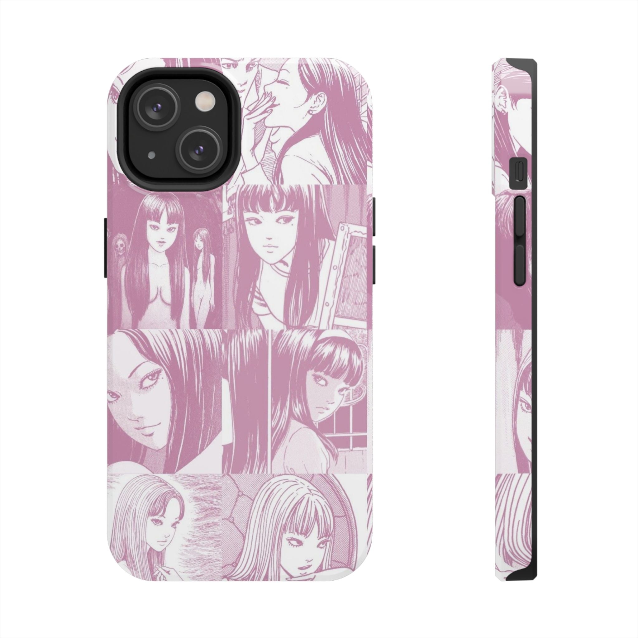Cute Pink Anime Girl Comic BookPhone Case  - Tough Impact-Resistant Cases