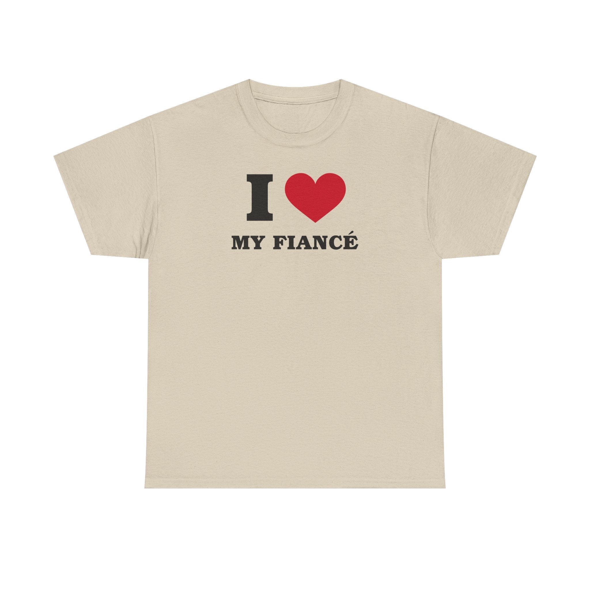 I Heart My Fiancé 100% Cotton Tee